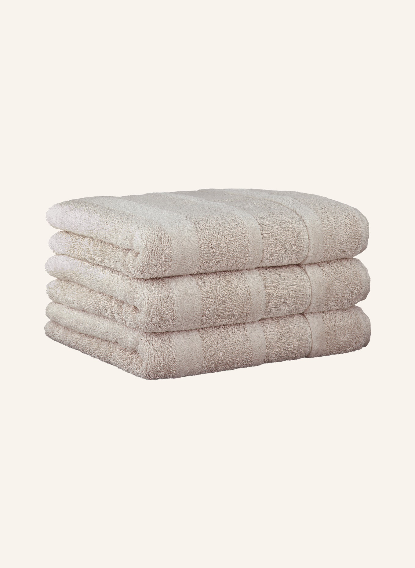 Cawö Handtuch NOBLESSE: HELLBRAUN