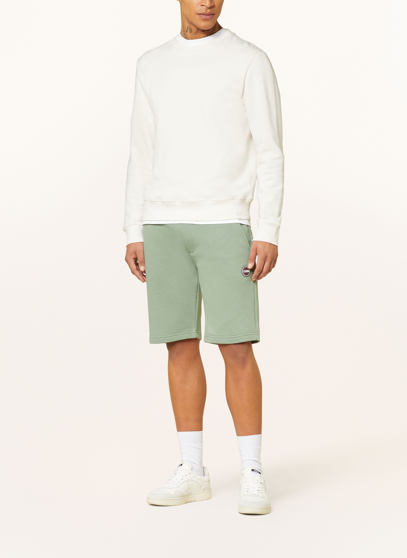 COLMAR Sweat shorts, Color: GREEN (Image 2)