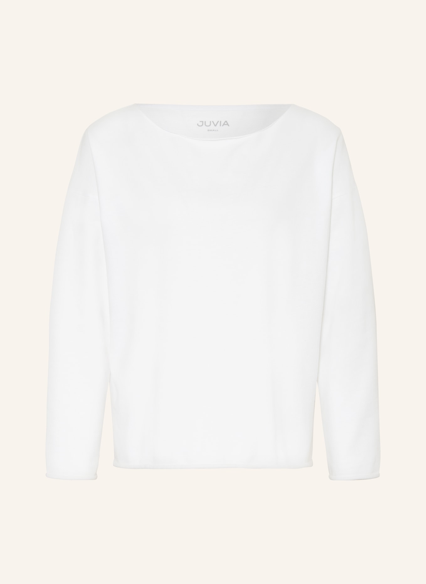 Juvia Oversized-Sweatshirt JUDI, Farbe: WEISS (Bild 1)
