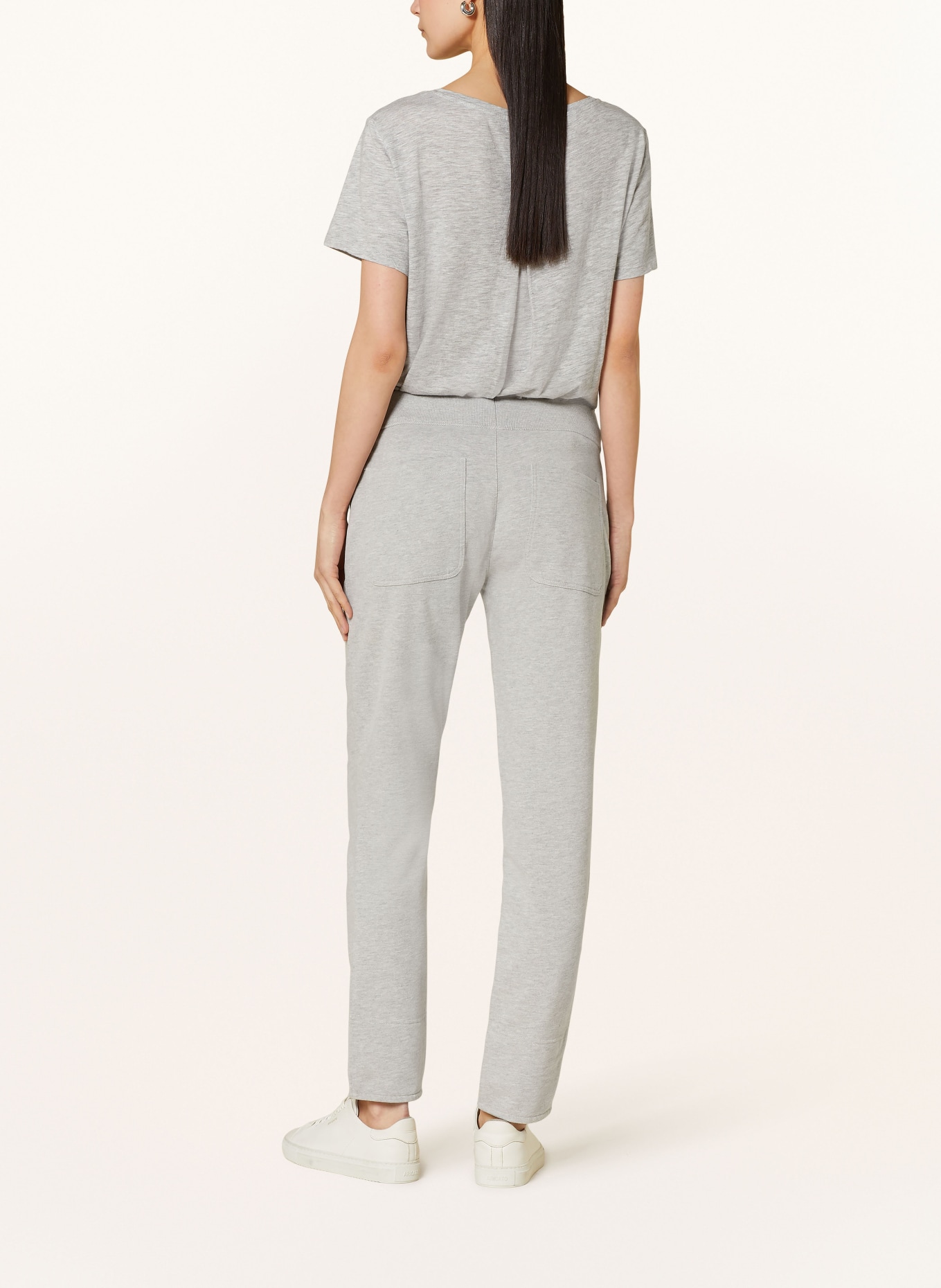 Juvia Pantalon de survêtement CATHY: GRIS CLAIR