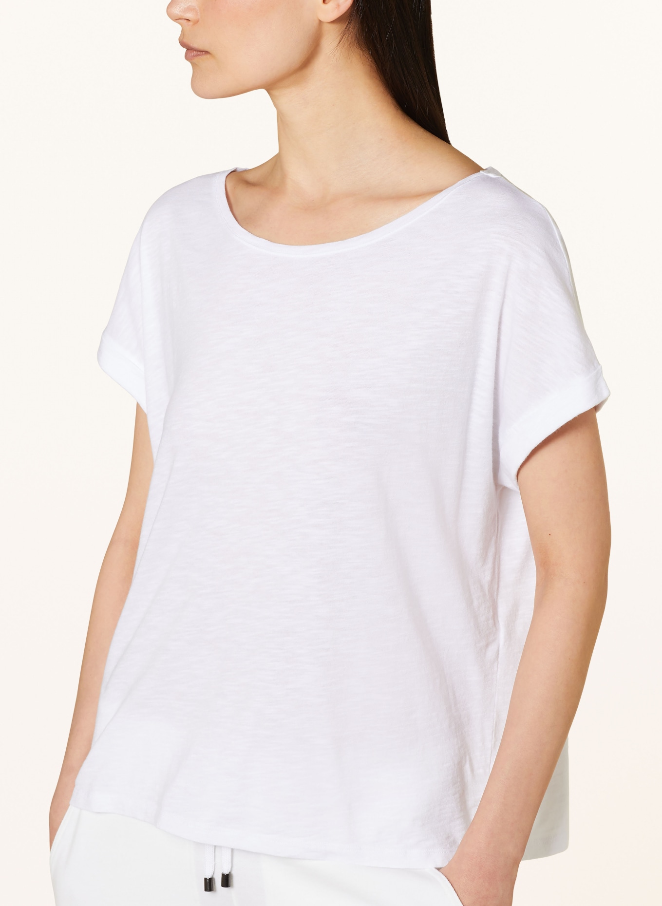 Juvia T-shirt SLUB, Color: WHITE (Image 5)