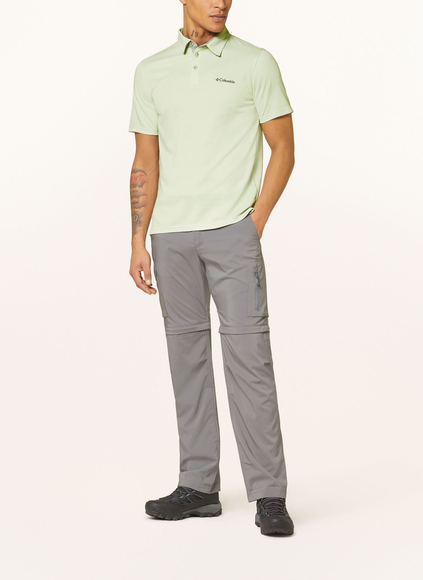 Columbia Jersey-Poloshirt NELSON POINT™ Activ Fit, Farbe: MINT (Bild 2)