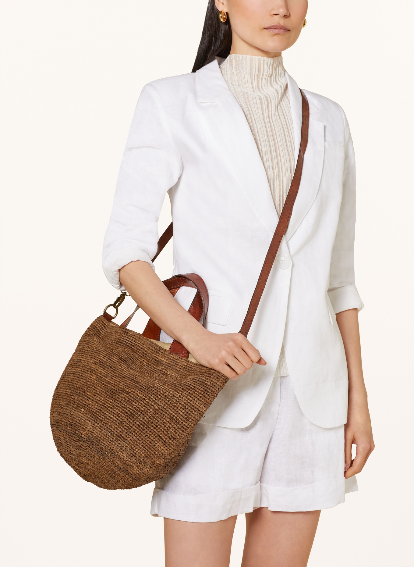 IBELIV Handtasche MIROZY: BRAUN