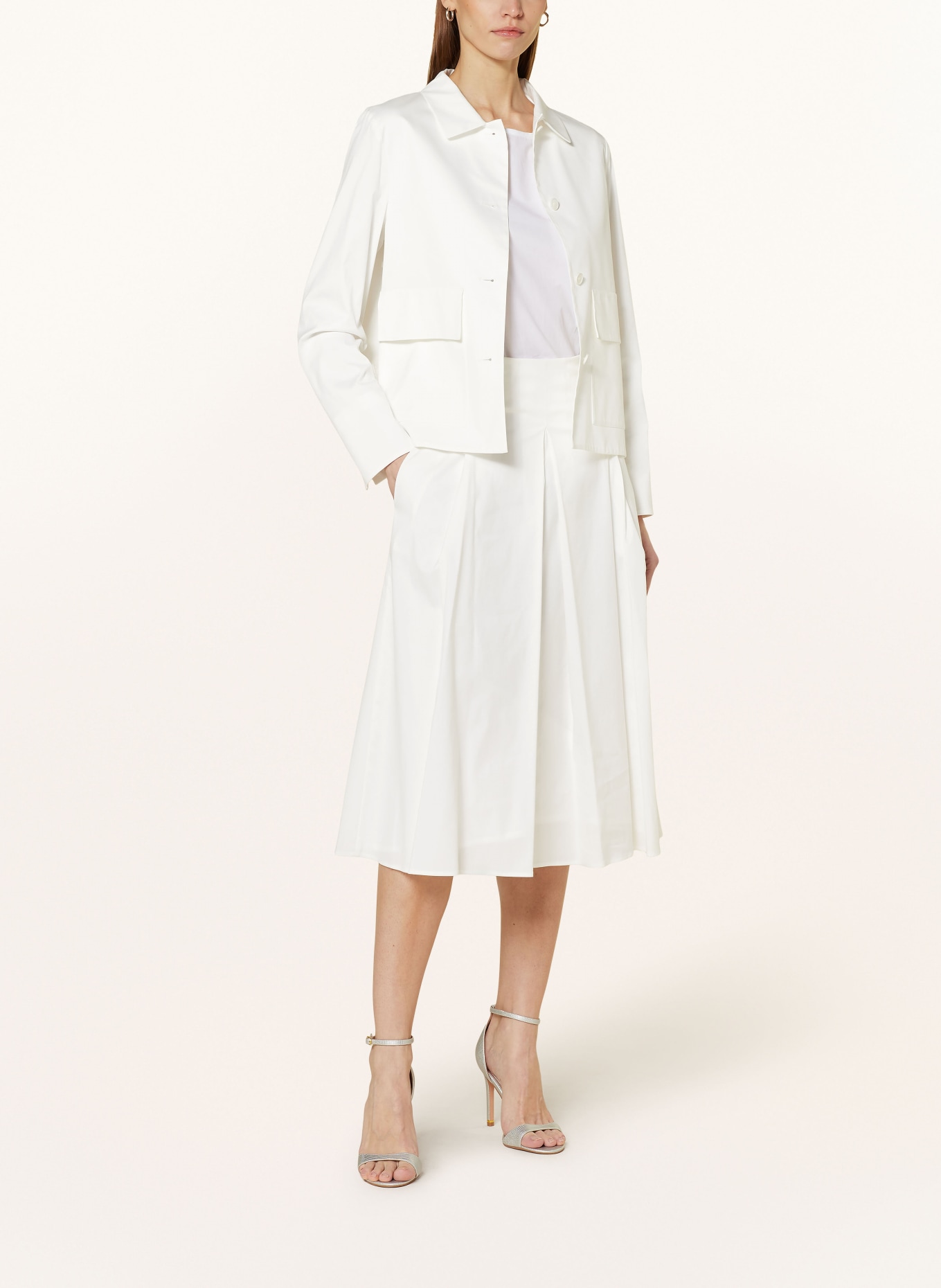 windsor. Pleated skirt , Color: WHITE (Image 2)