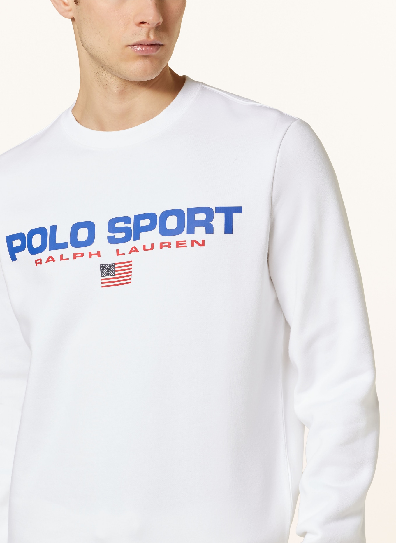 POLO SPORT Sweatshirt , Color: WHITE (Image 5)