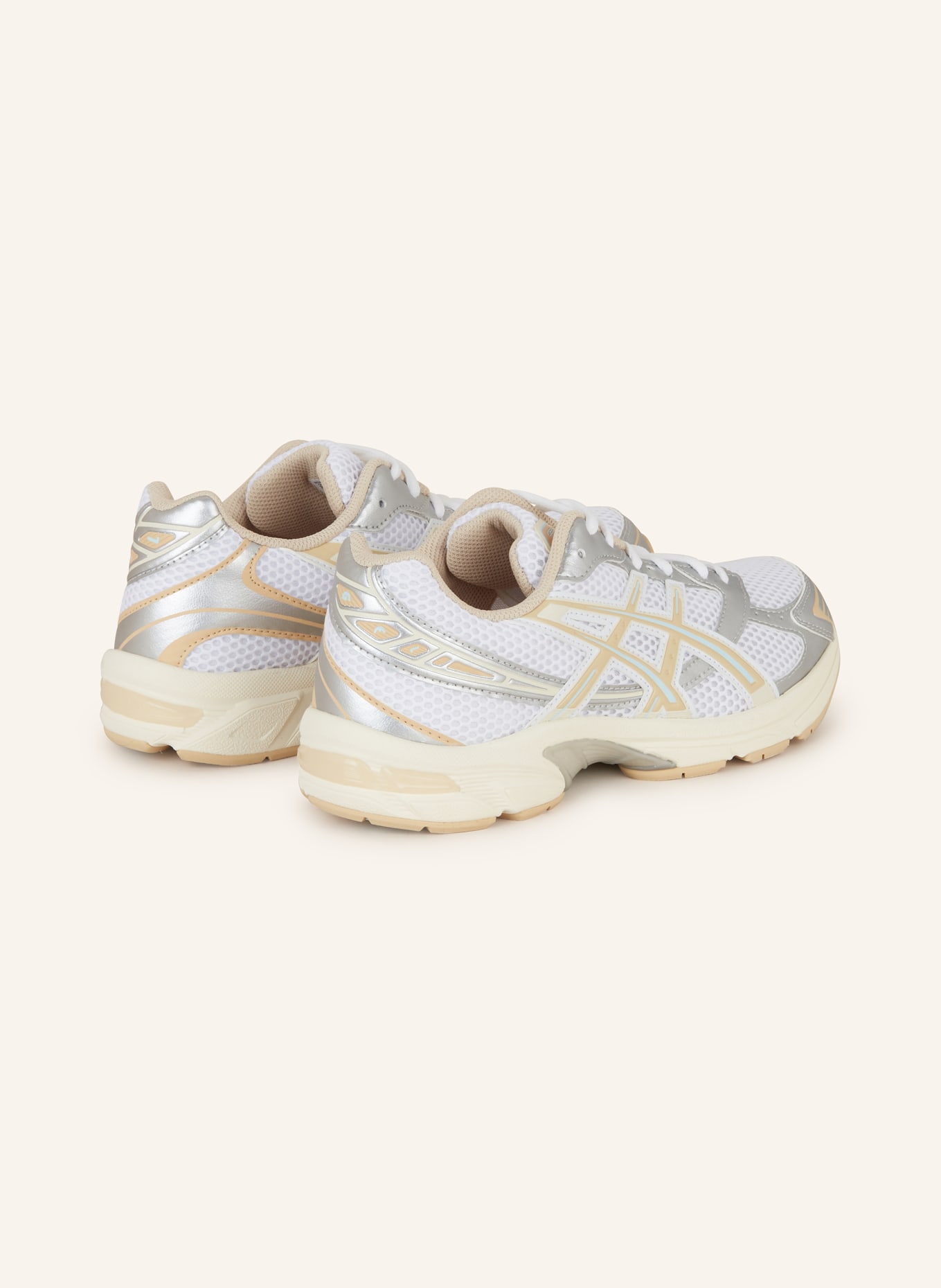 ASICS Sneakers GEL-1130™, Color: WHITE/ CAMEL/ SILVER (Image 2)