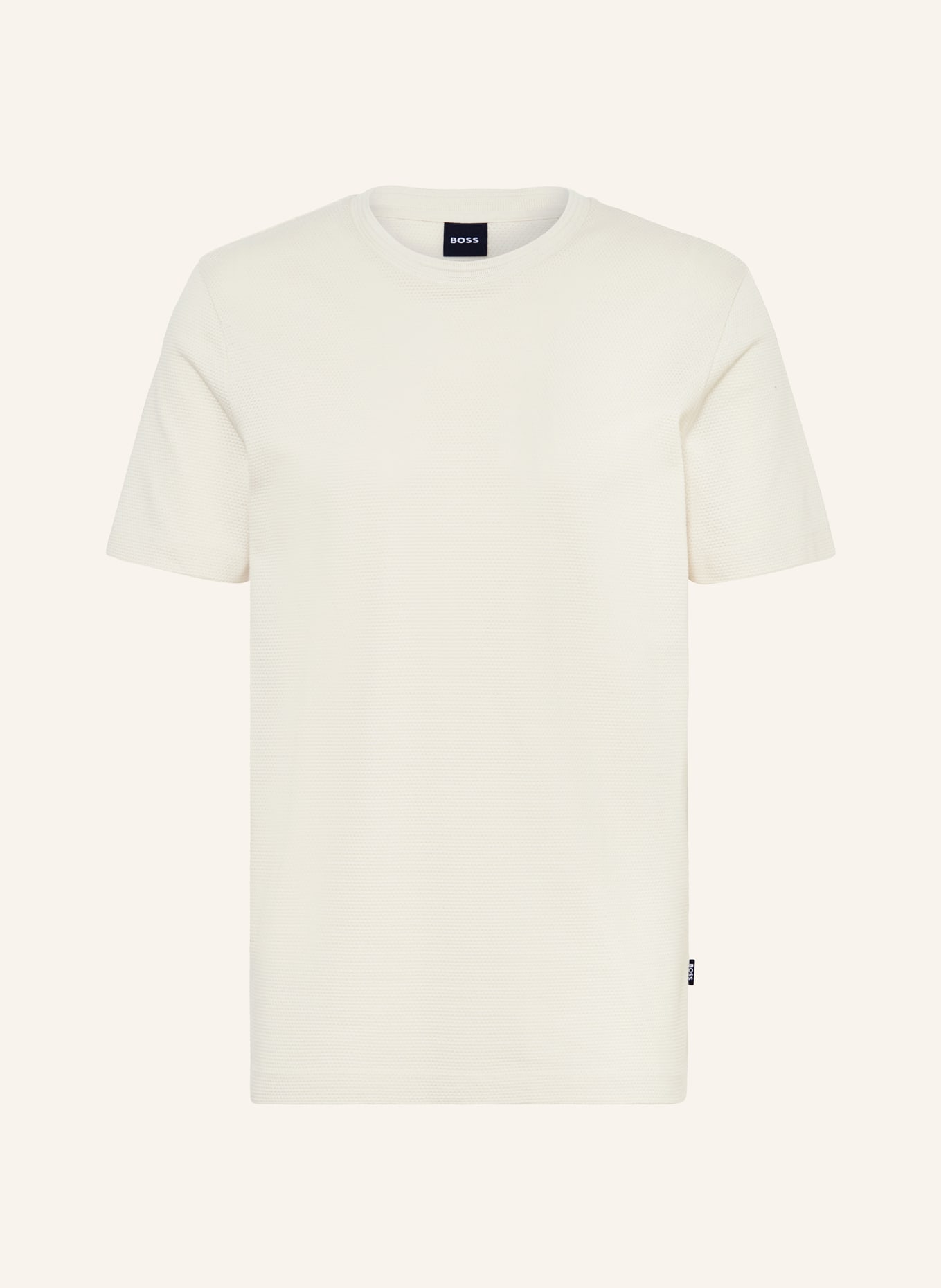 BOSS T-Shirt TIBURT, Farbe: CREME (Bild 1)