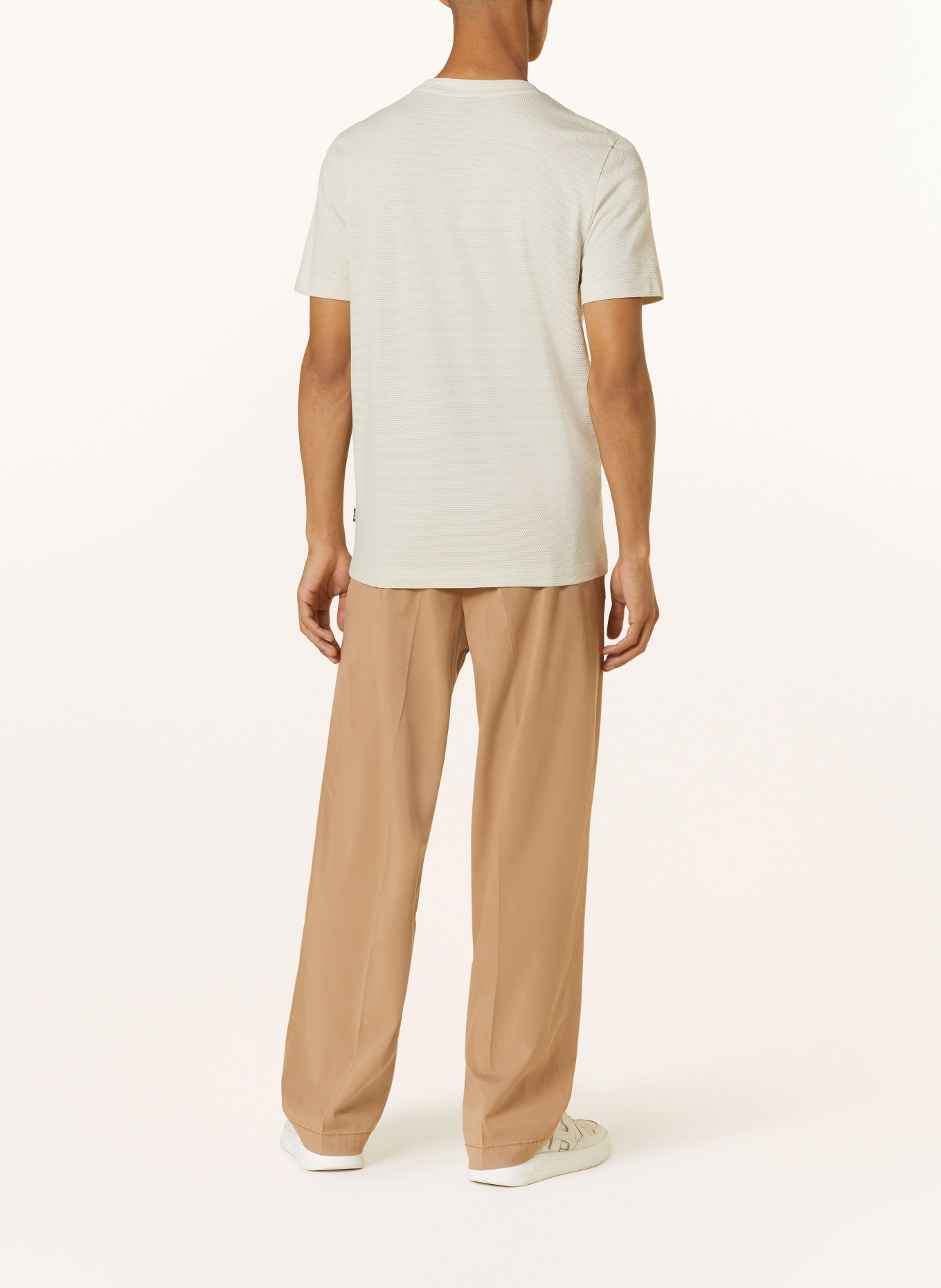 BOSS T-shirt TIBURT , Kolor: KREMOWY (Obrazek 3)