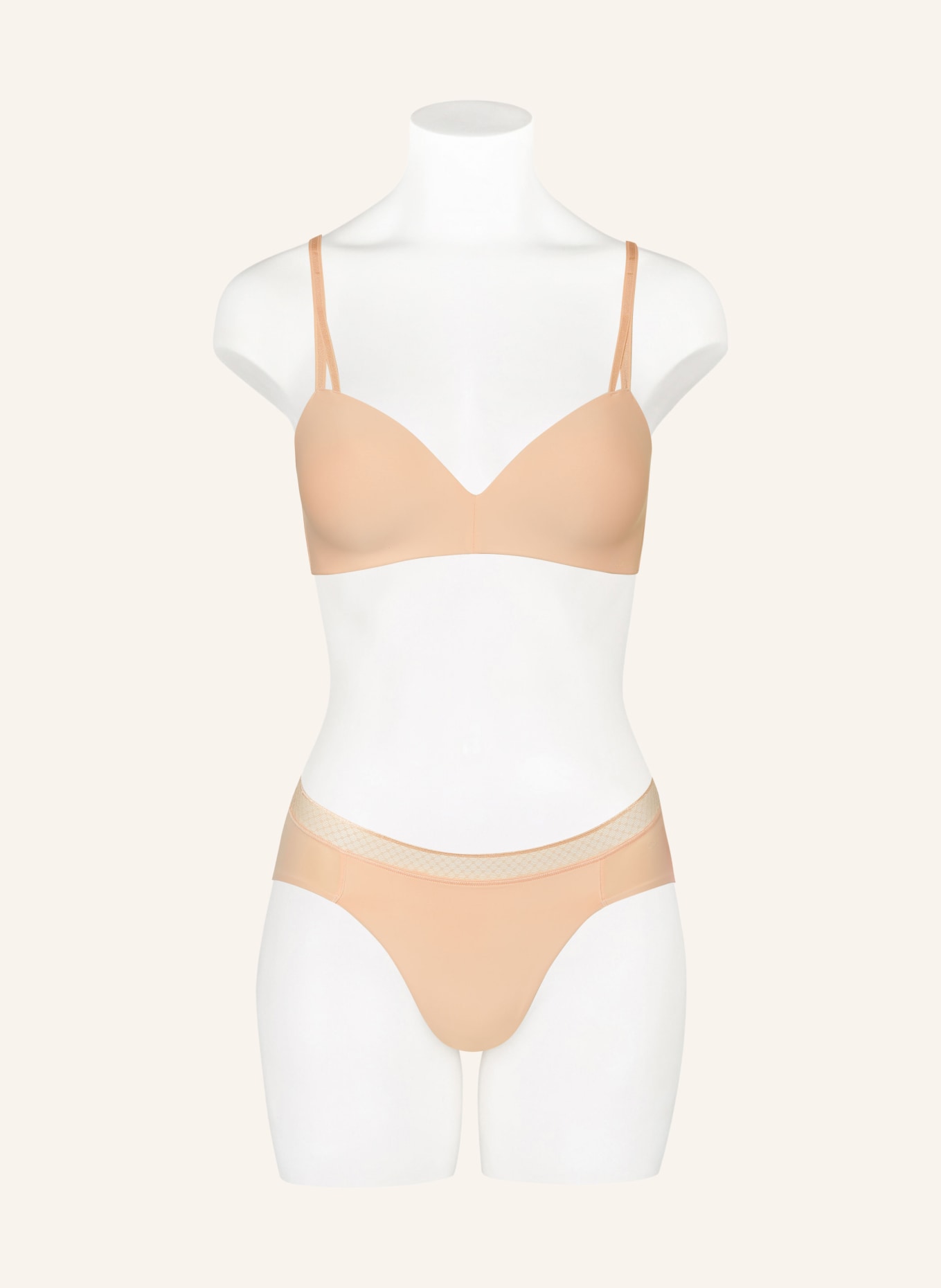 Calvin Klein Soutien-gorge push-up SEDUCTIVE COMFORT: NUDE