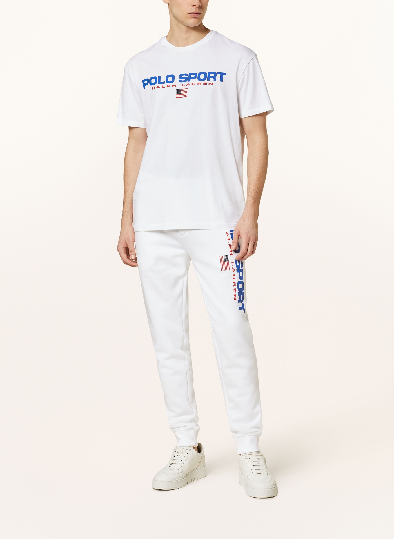 POLO SPORT Sweatpants , Color: WHITE (Image 2)