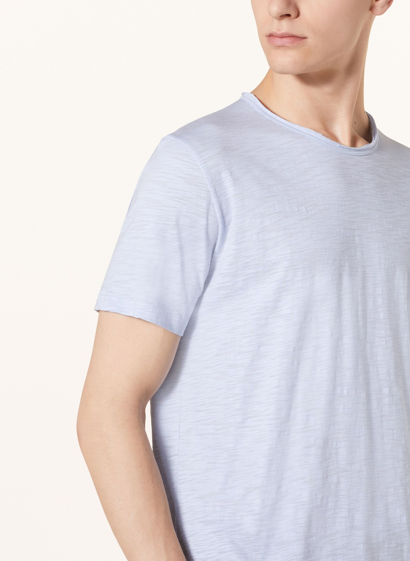 Stefan Brandt T-shirt ELIAS, Color: LIGHT BLUE (Image 4)