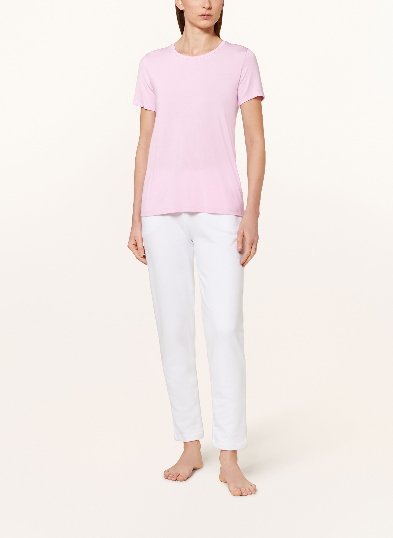 SCHIESSER Pajama shirt MIX+RELAX, Color: PINK (Image 2)