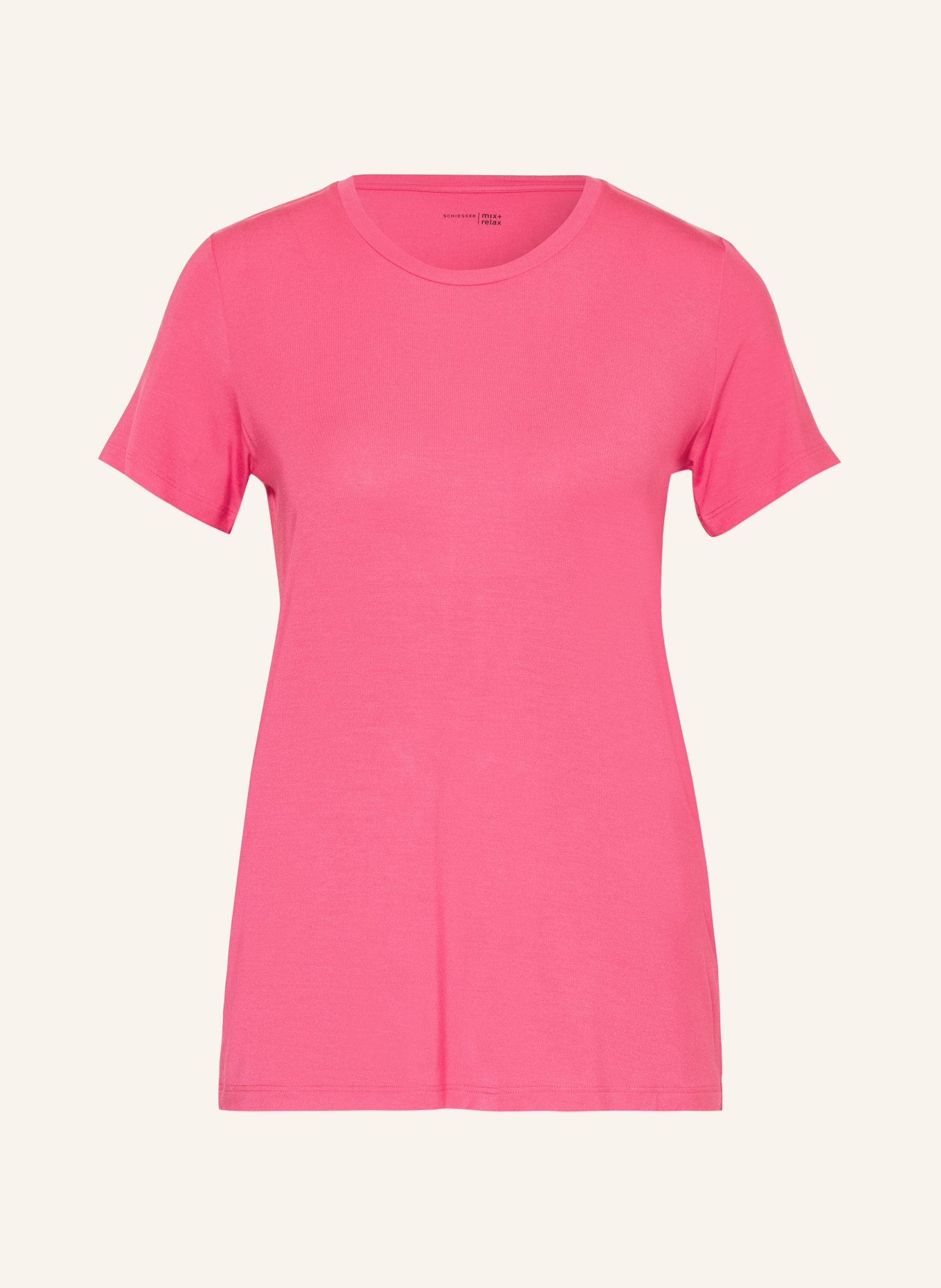 SCHIESSER Schlafshirt MIX+RELAX, Farbe: PINK (Bild 1)