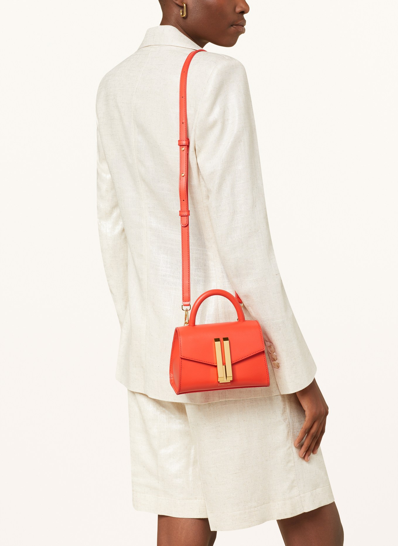 DeMellier Handbag NANO MONTREAL, Color: RED (Image 4)