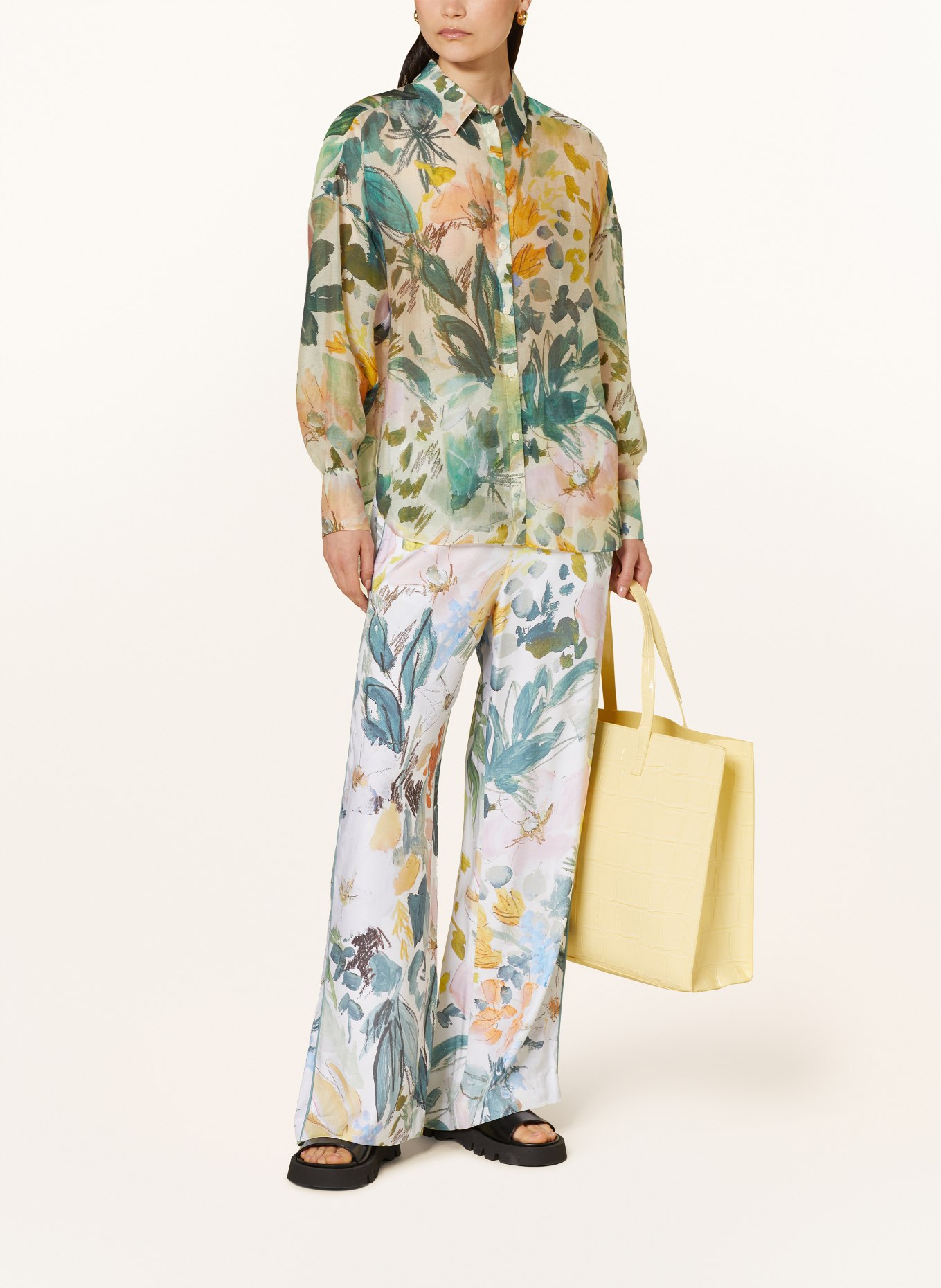 TED BAKER Shopper ALLICON, Color: YELLOW (Image 4)