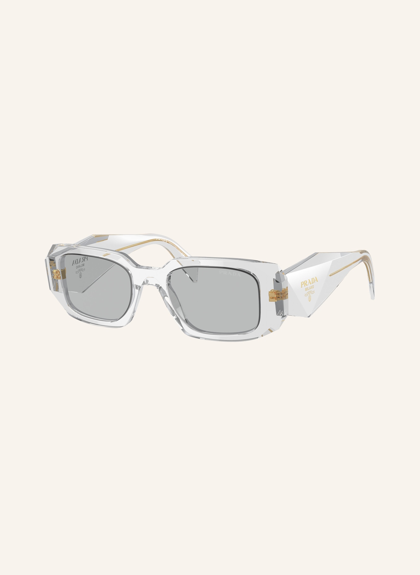 PRADA Sonnenbrille PR 17WS: 12R30B - HELLGRAU/ HELLGRAU