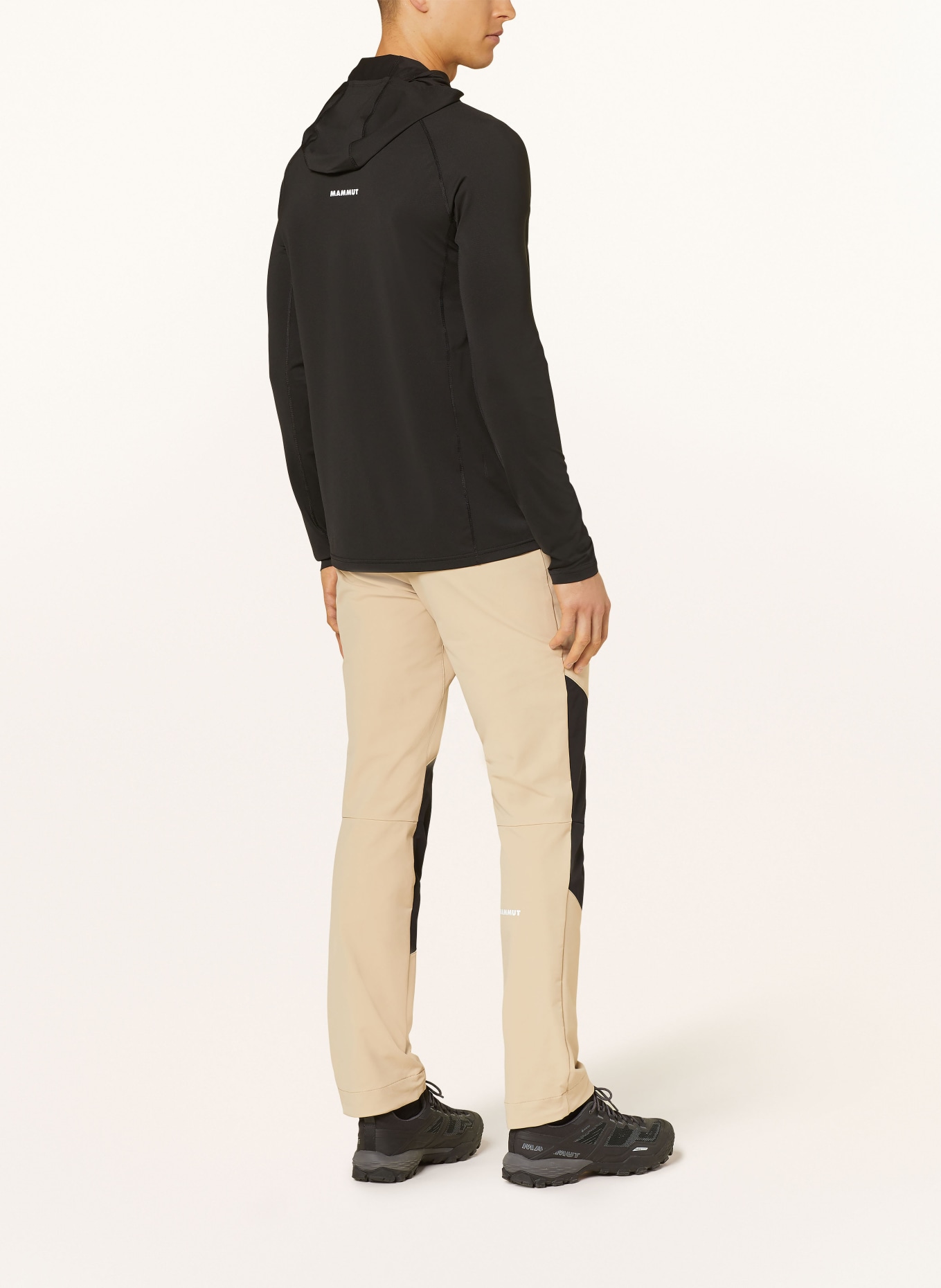 MAMMUT Outdoor pants TAISS, Color: BEIGE/ BLACK (Image 4)