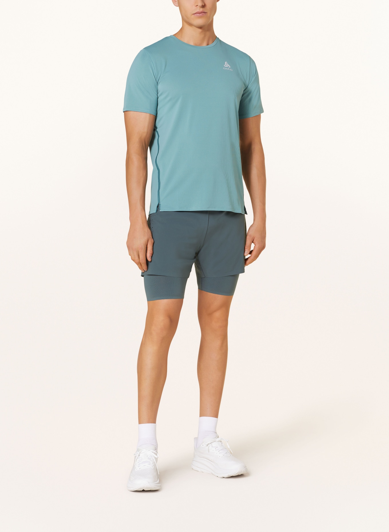 odlo Running T-shirt ZEROWEIGHT CHILL-TEC, Color: 40259 arctic (Image 2)