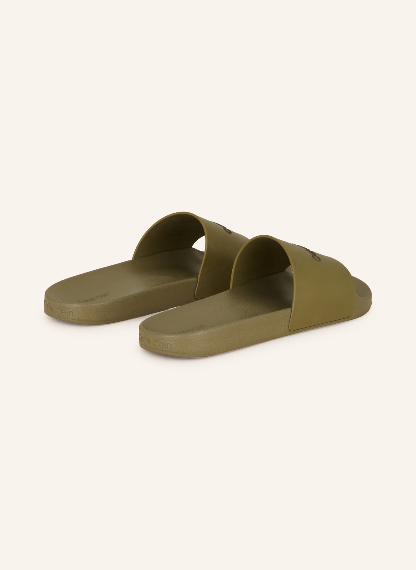 Calvin Klein Slides, Color: KHAKI (Image 2)