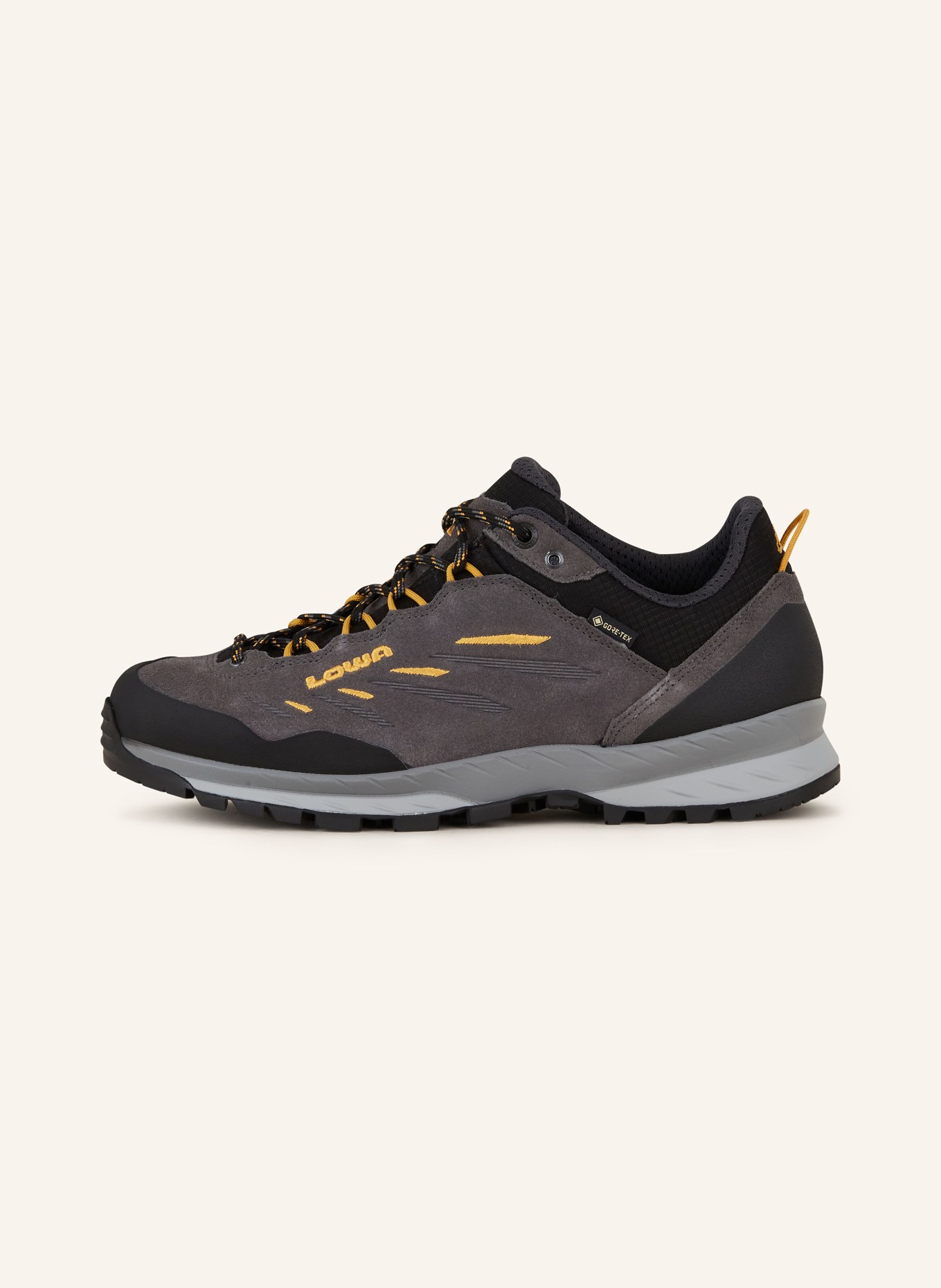 LOWA Outdoor-Schuhe DELAGO GTX , Farbe: GRAU/ SCHWARZ/ GELB (Bild 4)