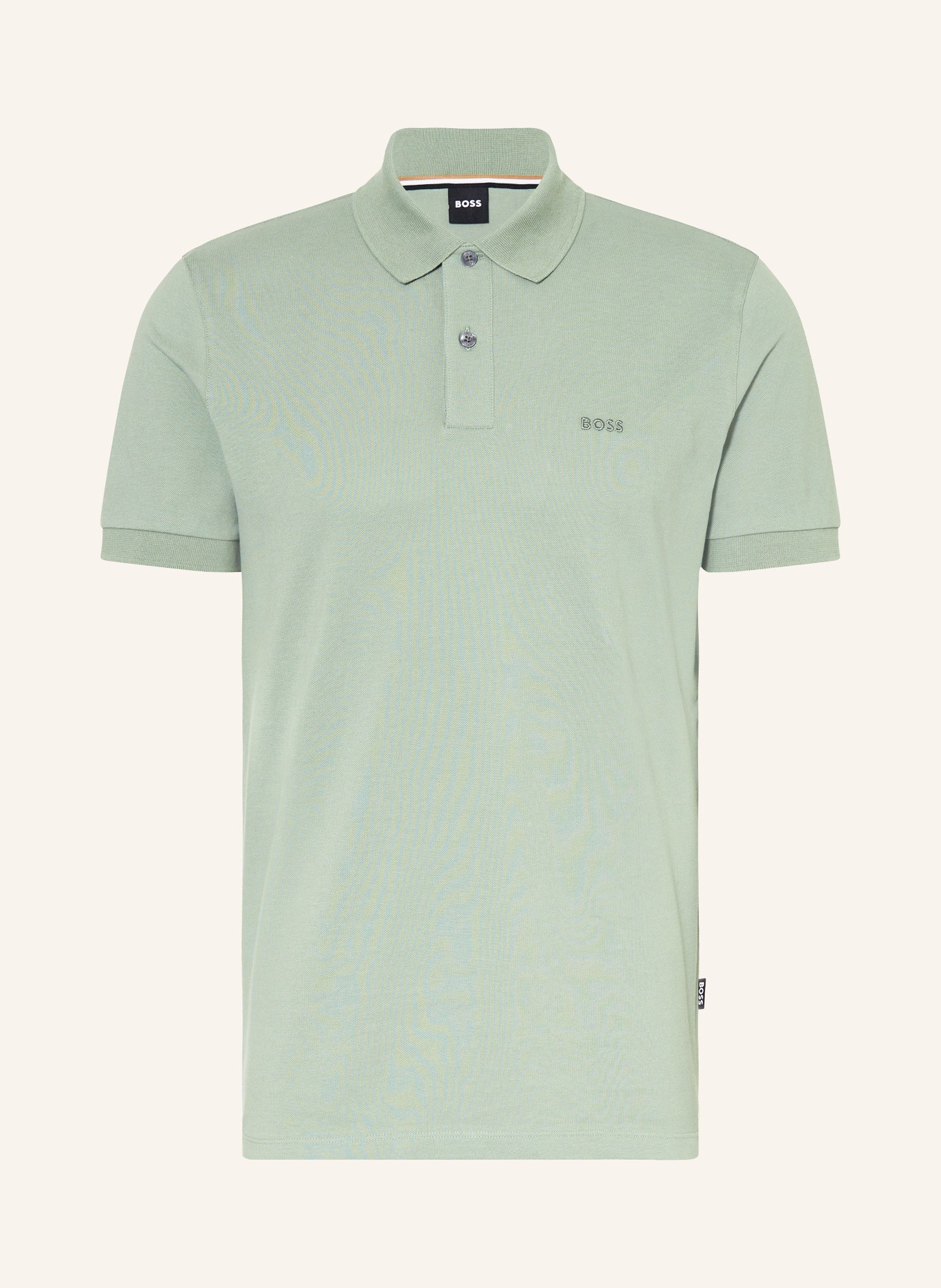 BOSS Piqué-Poloshirt PALLAS Regular Fit, Farbe: DUNKELGRÜN (Bild 1)