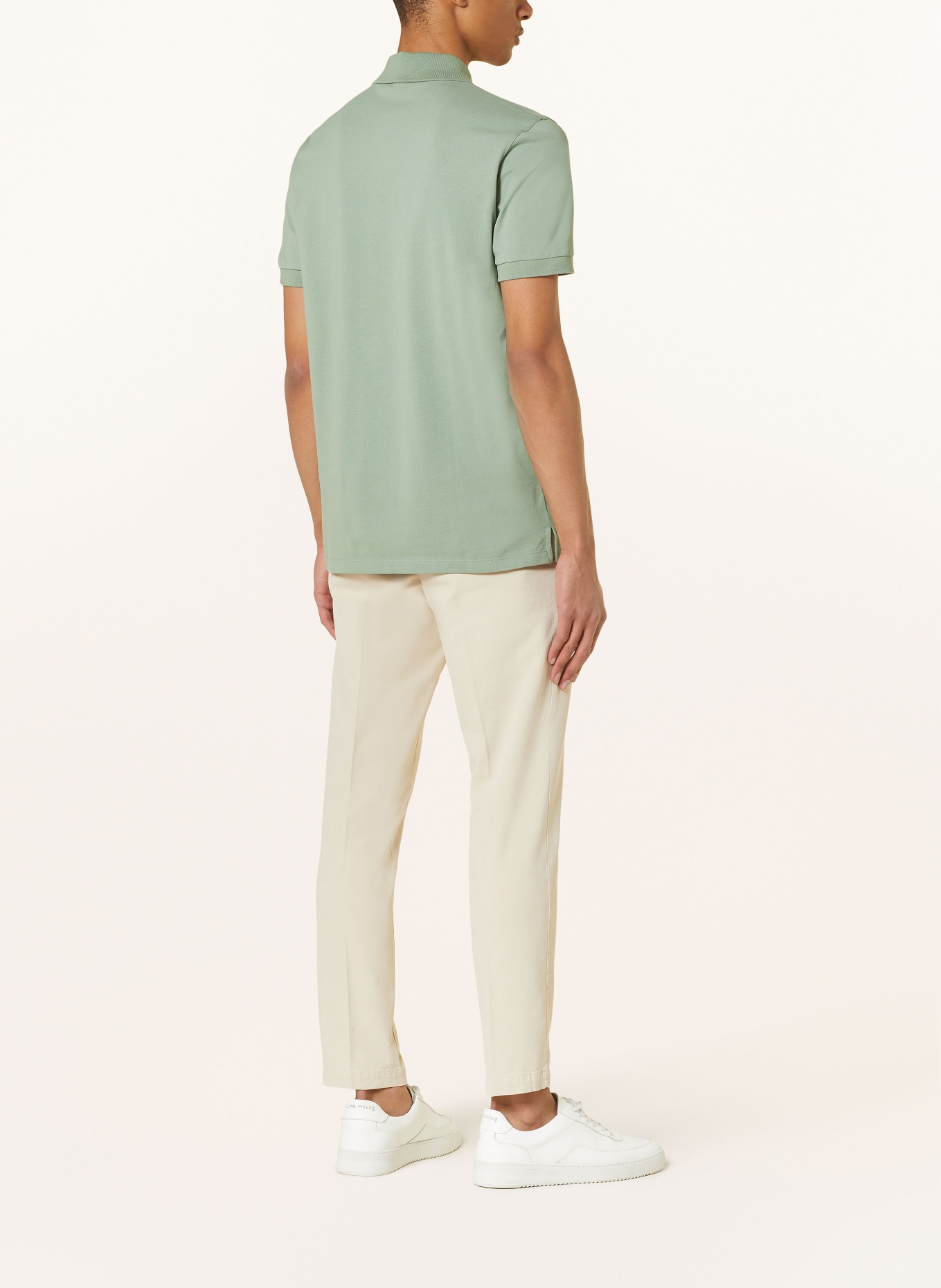 BOSS Piqué-Poloshirt PALLAS Regular Fit, Farbe: DUNKELGRÜN (Bild 3)