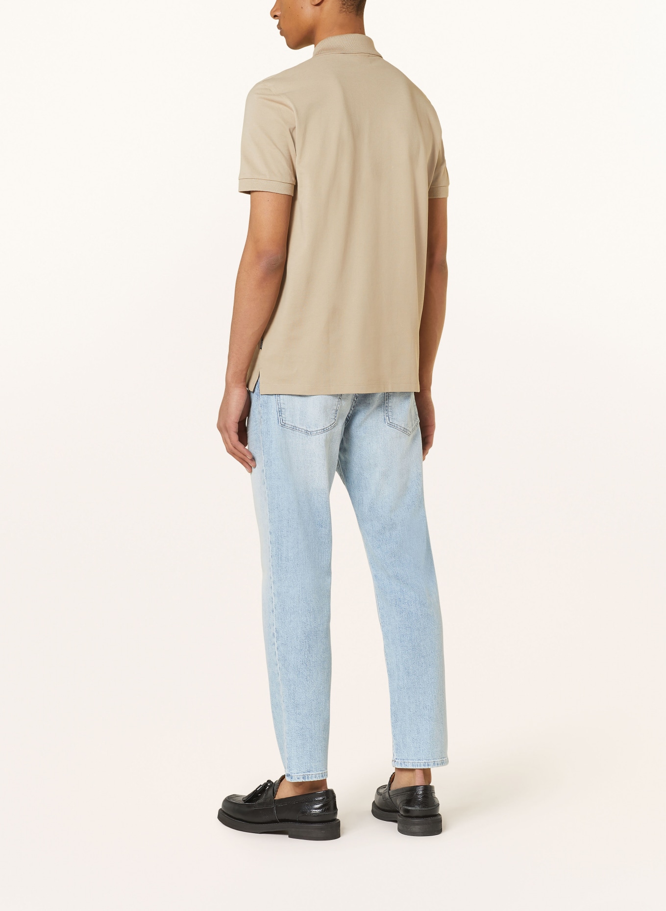 BOSS Piqué-Poloshirt PALLAS Regular Fit, Farbe: BEIGE (Bild 3)