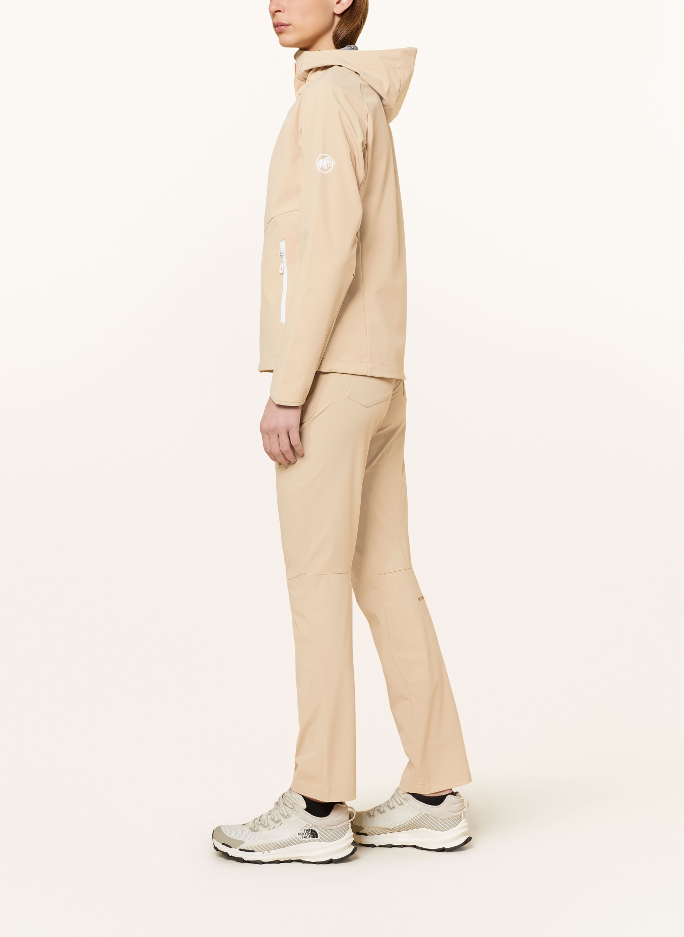 MAMMUT Softshell jacket ULTIMATE COMFORT , Color: BEIGE (Image 4)