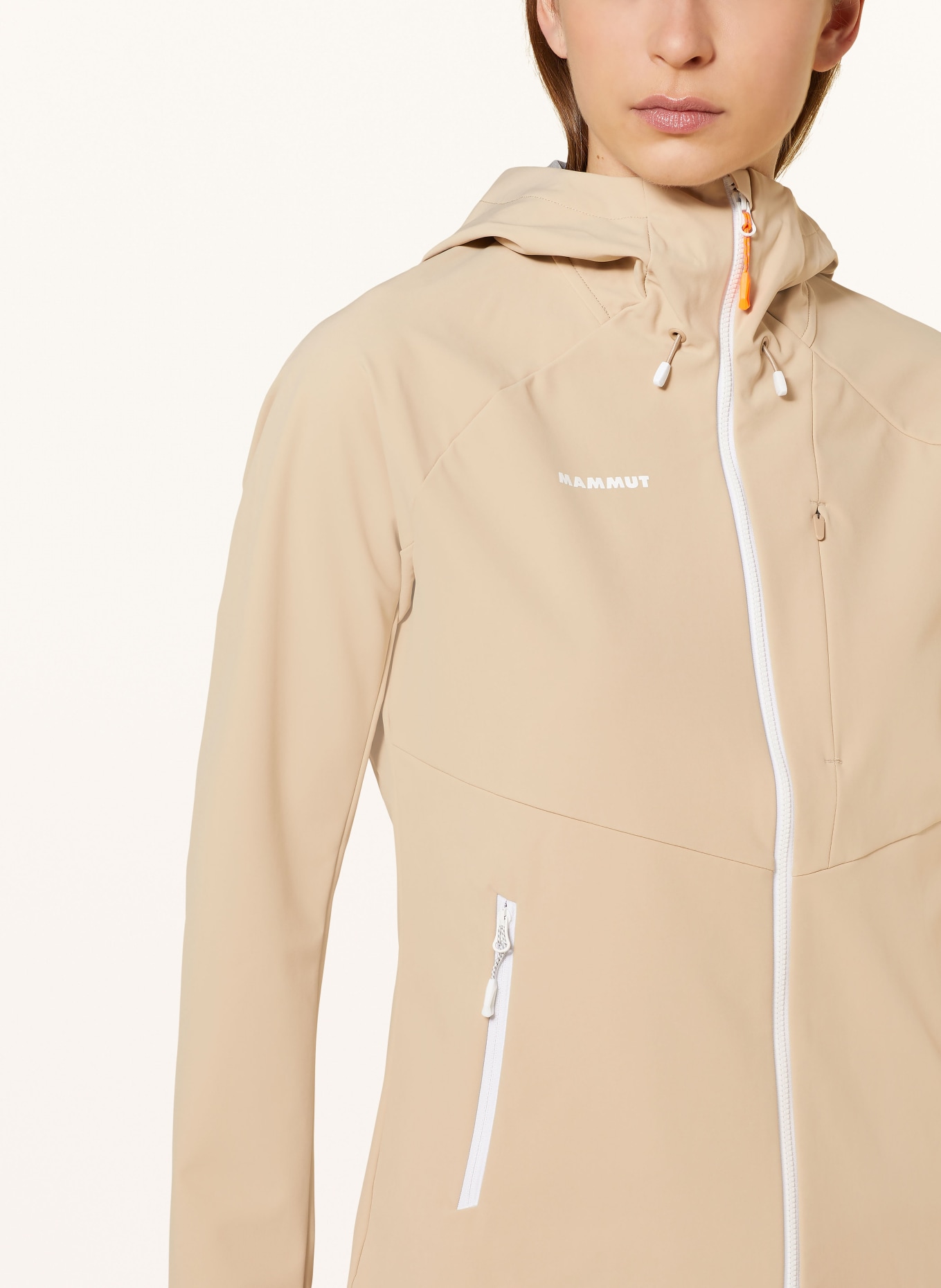MAMMUT Softshell jacket ULTIMATE COMFORT , Color: BEIGE (Image 5)
