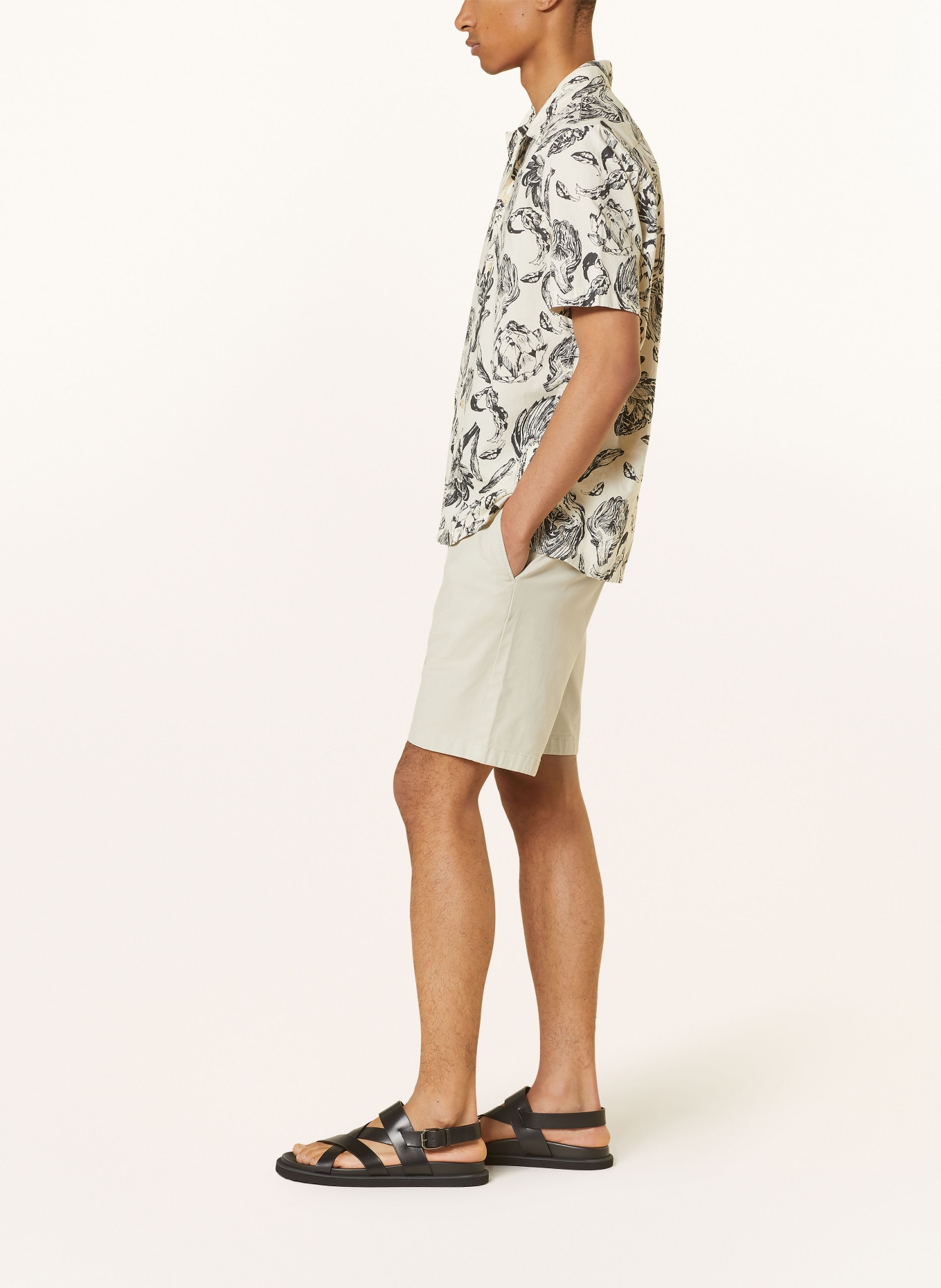Marc O'Polo Chinos shorts slim fit, Color: BEIGE (Image 4)