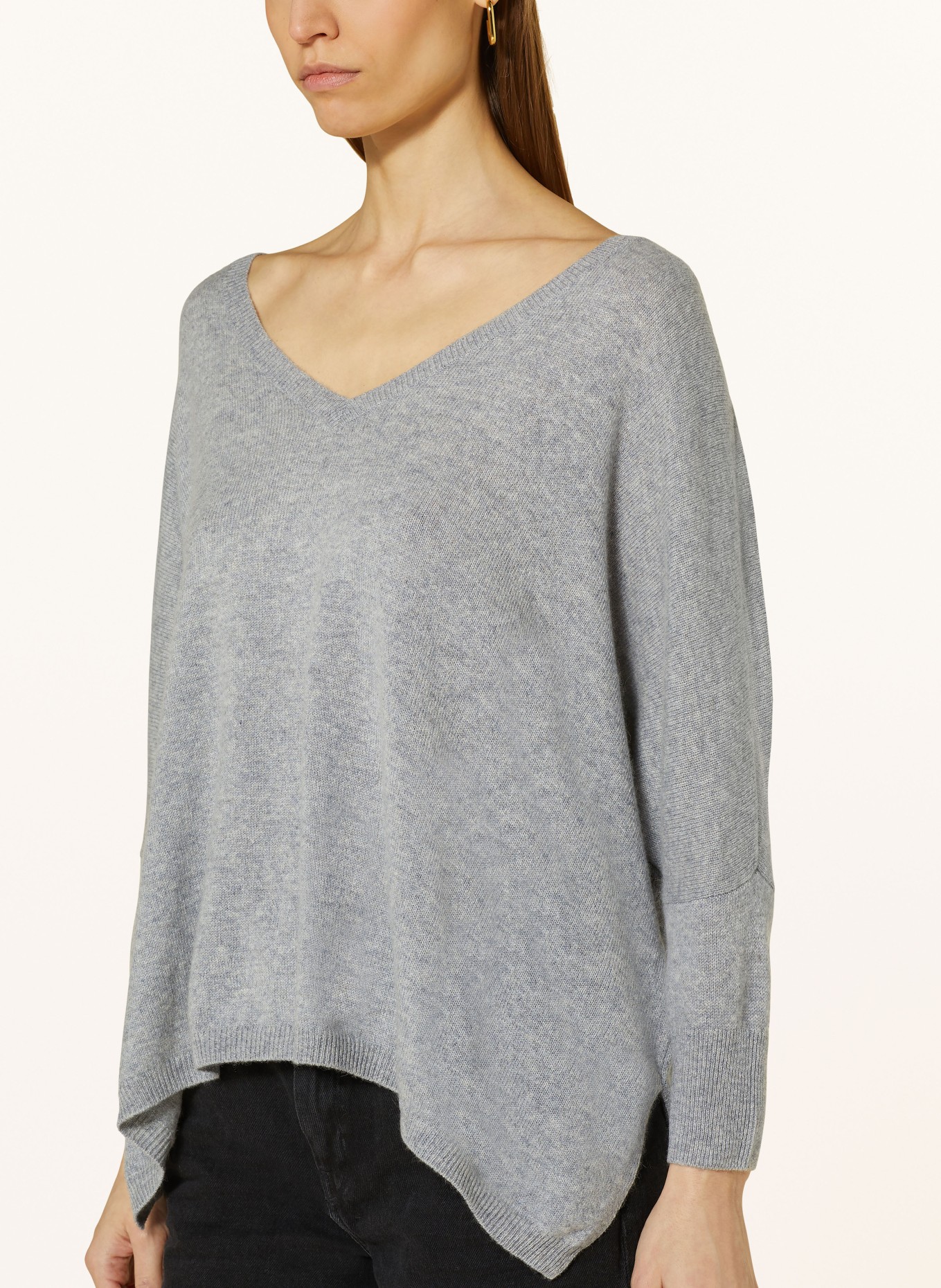 KUJTEN Cashmere-Pullover MINIE, Farbe: GRAU (Bild 4)