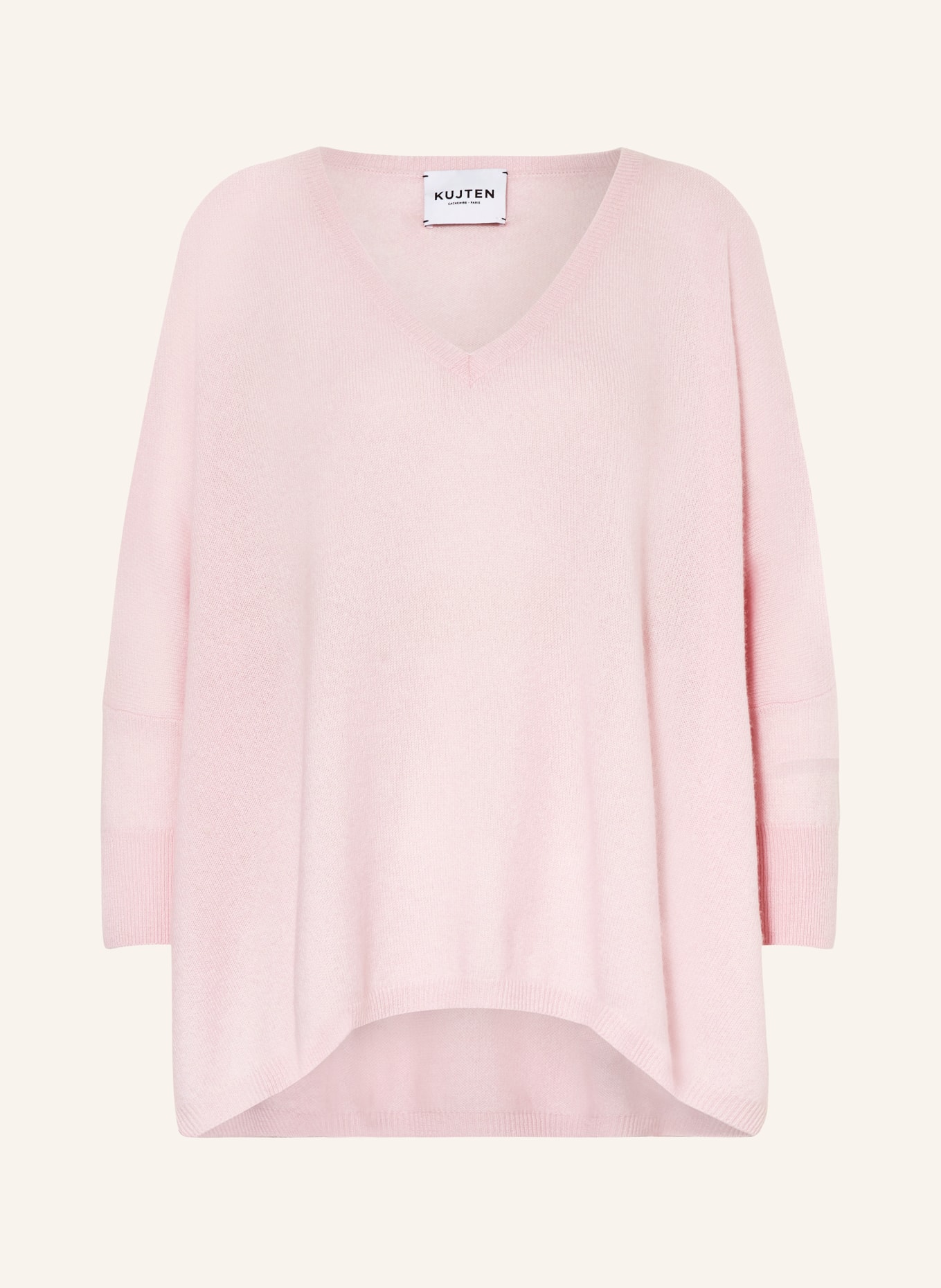 KUJTEN Cashmere-Pullover MINIE: ROSA