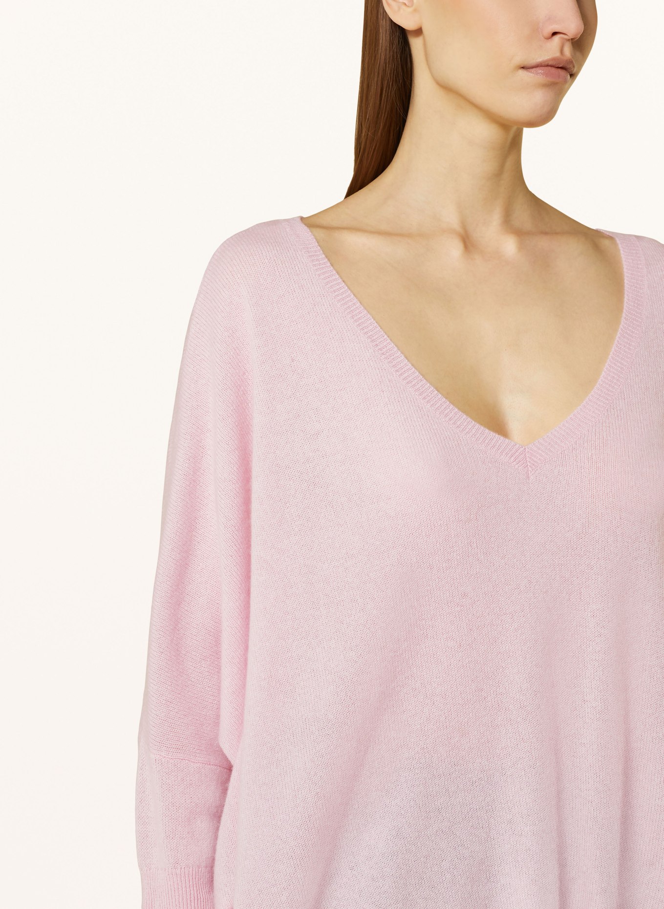 KUJTEN Cashmere-Pullover MINIE: ROSA