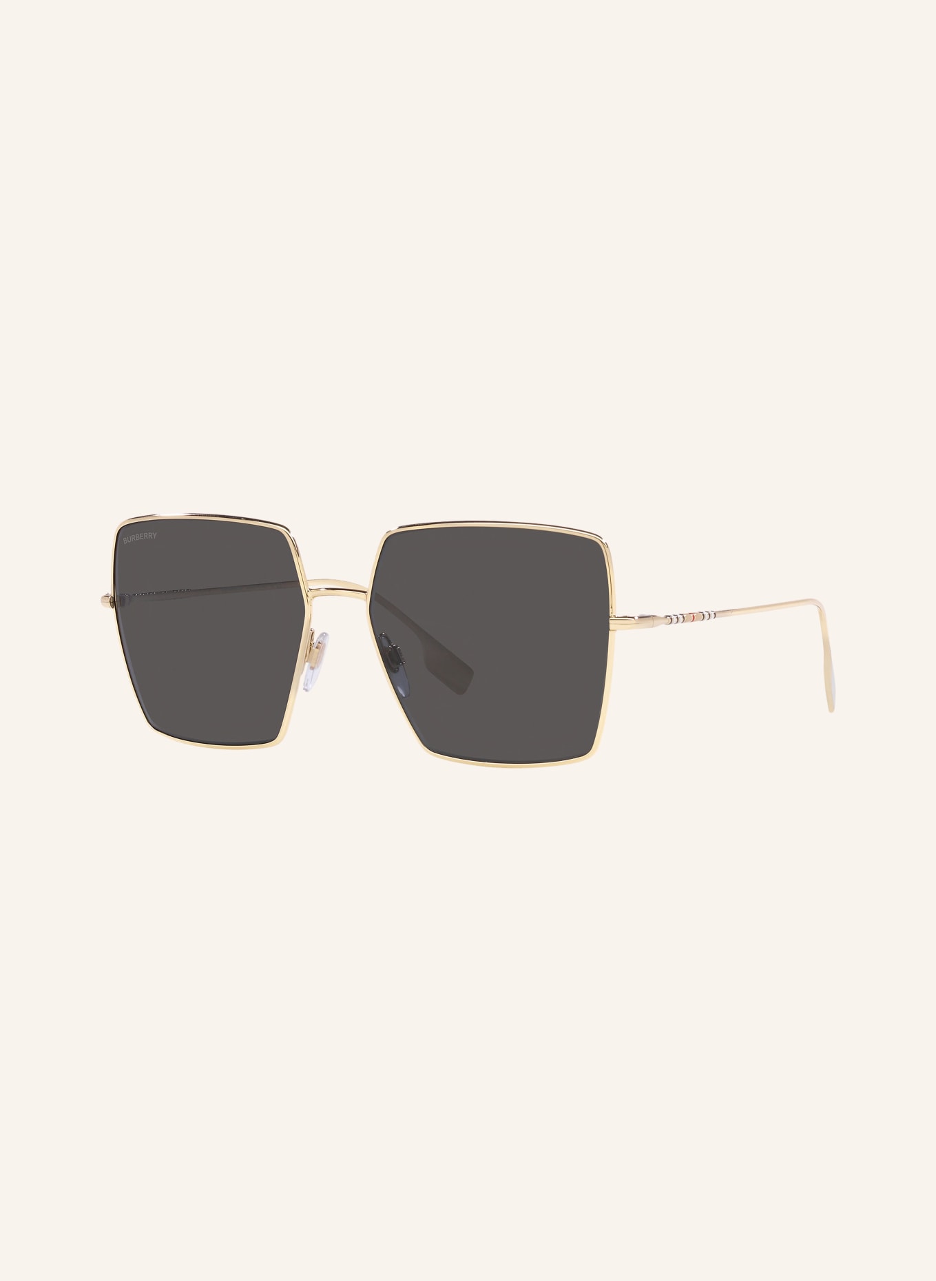 BURBERRY Sunglasses BE3133, Color: 110987 - GOLD/ DARK GRAY (Image 1)