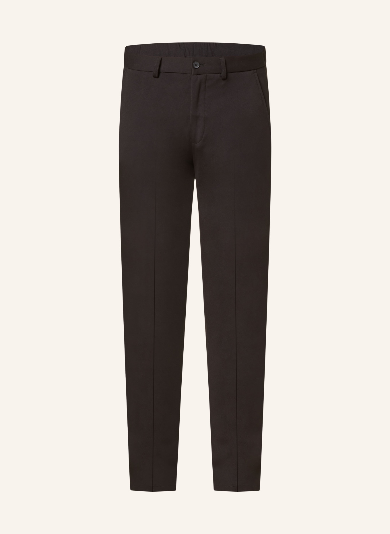 PAUL Suit trousers extra slim fit made of jersey, Color: BLACK (Image 1)