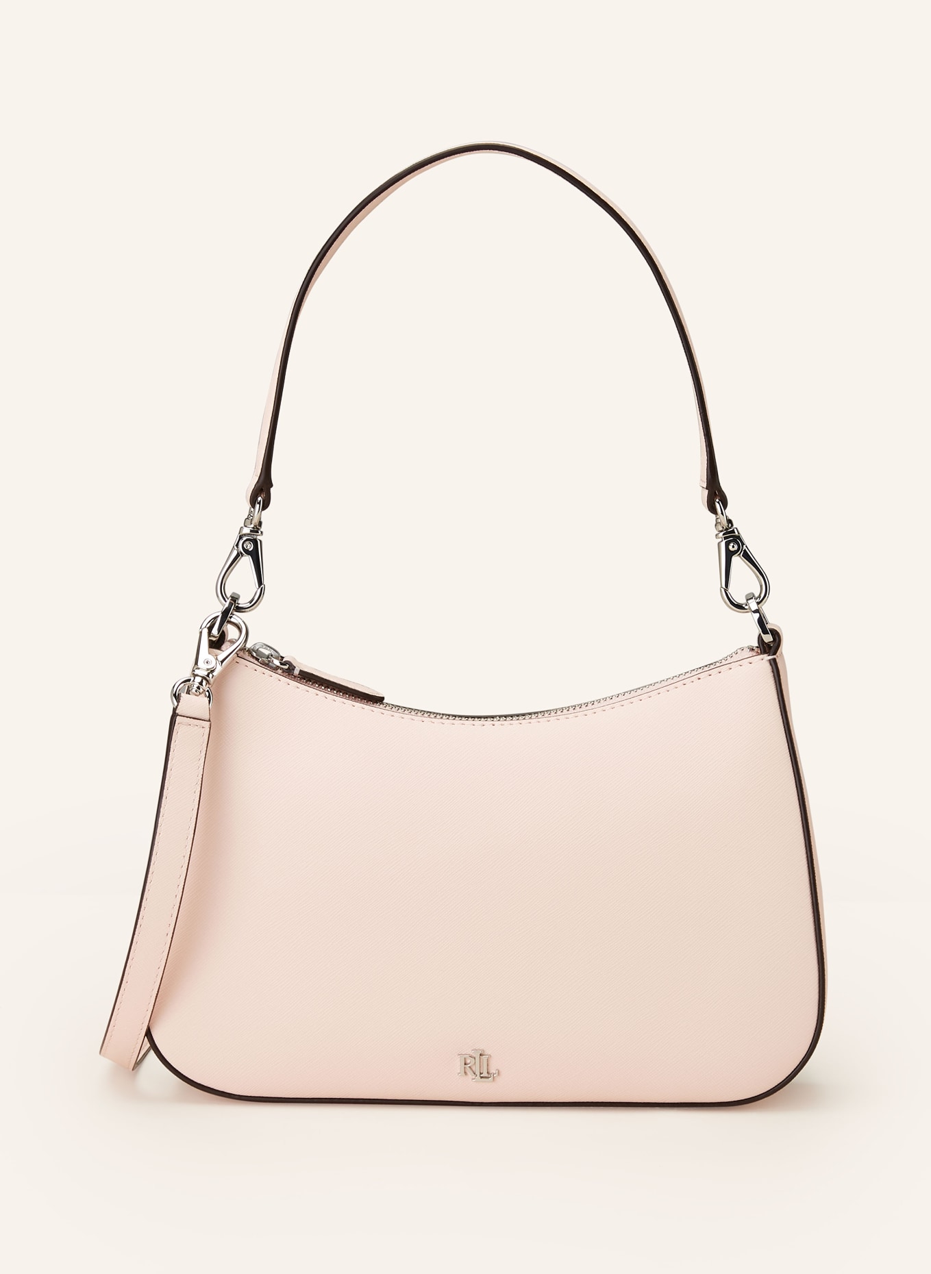 LAUREN RALPH LAUREN Saffiano-Umhängetasche DANNI 26, Farbe: HELLROSA (Bild 1)