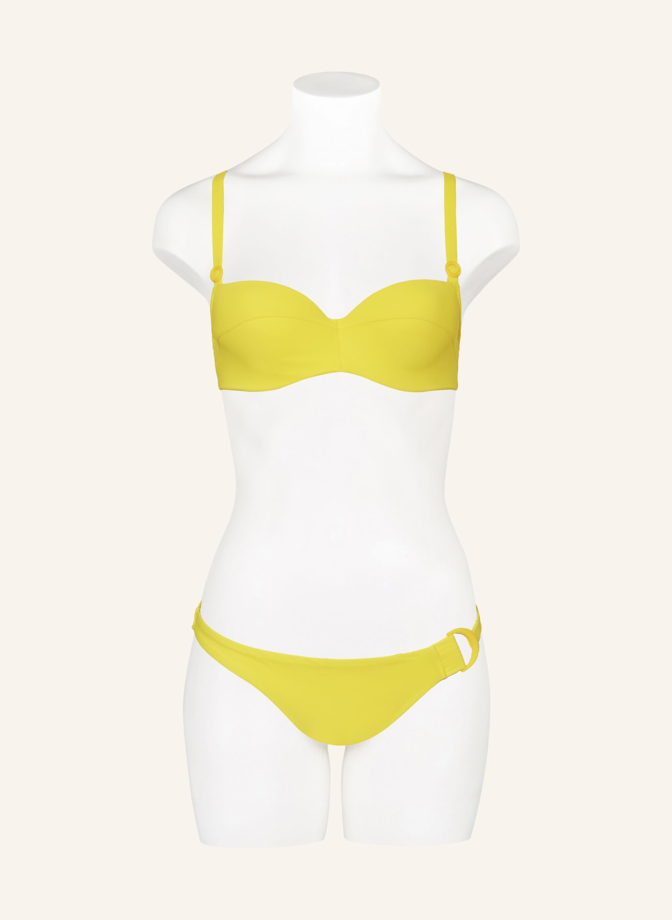 CHANTELLE Basic bikini bottoms CELESTIAL, Color: YELLOW (Image 2)