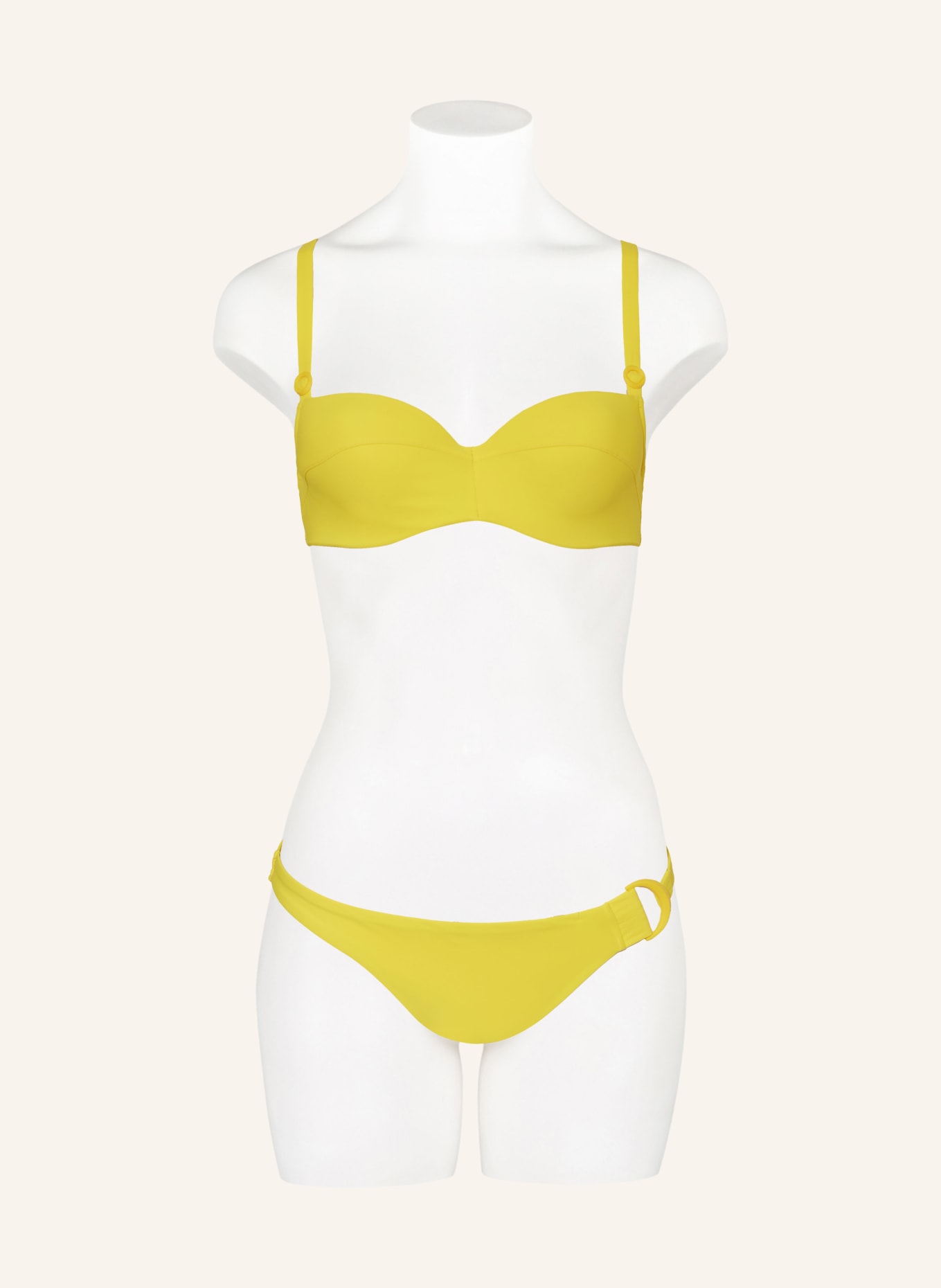 CHANTELLE Underwired bikini top CELESTIAL, Color: YELLOW (Image 2)