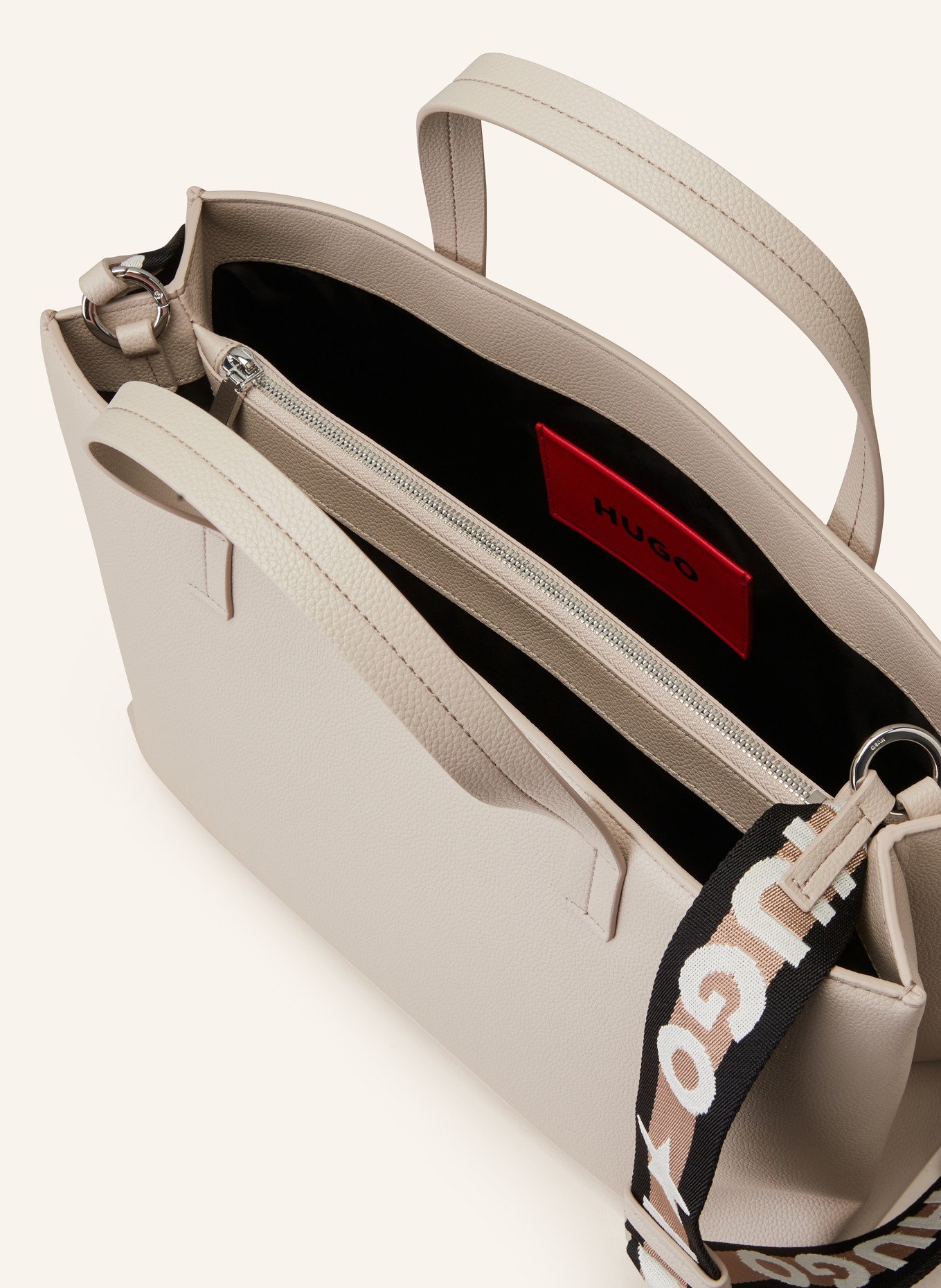 HUGO Handtasche BUSINESS BAG , Farbe: BEIGE (Bild 3)