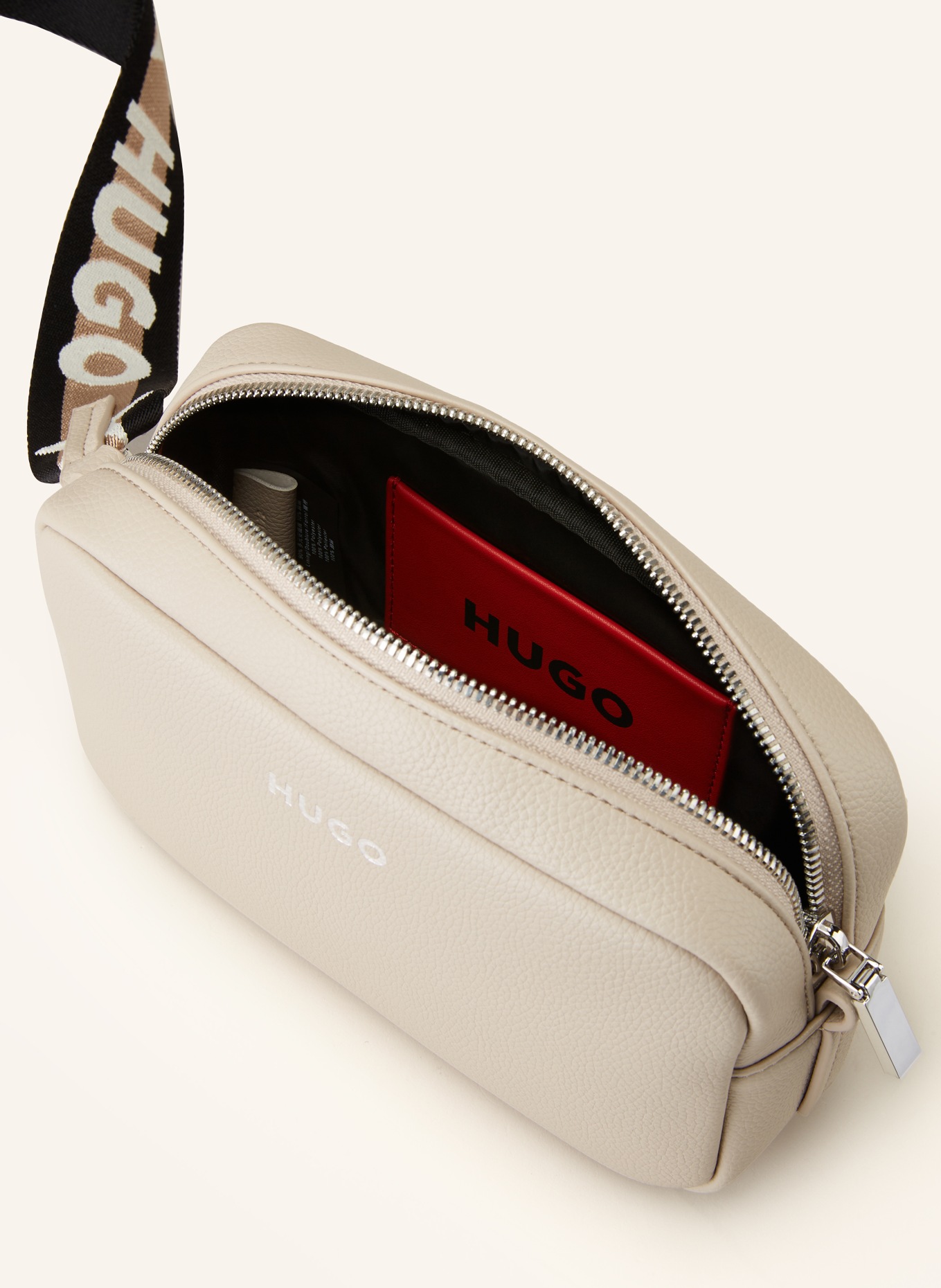 HUGO Crossbody bag BEL , Color: BEIGE (Image 3)