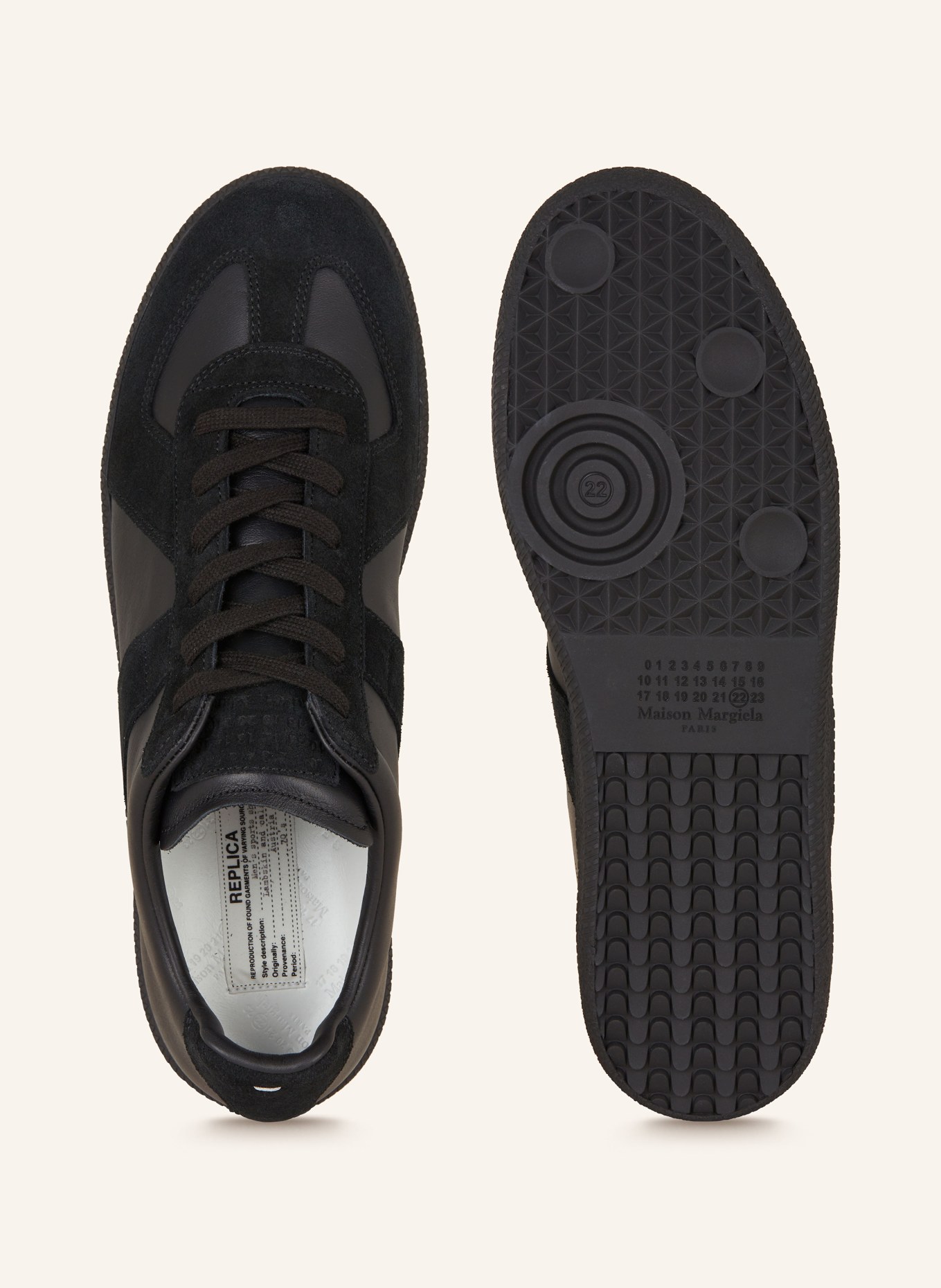 Maison Margiela Sneakers REPLICA, Color: BLACK (Image 5)