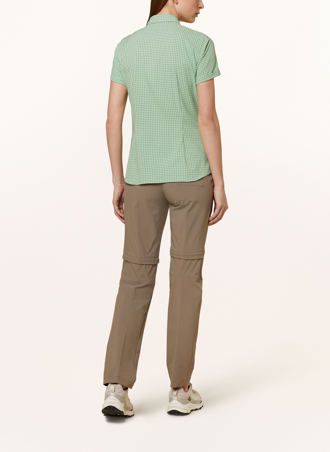 VAUDE Outdoor blouse SEILAND III, Color: GREEN/ LIGHT GREEN (Image 3)
