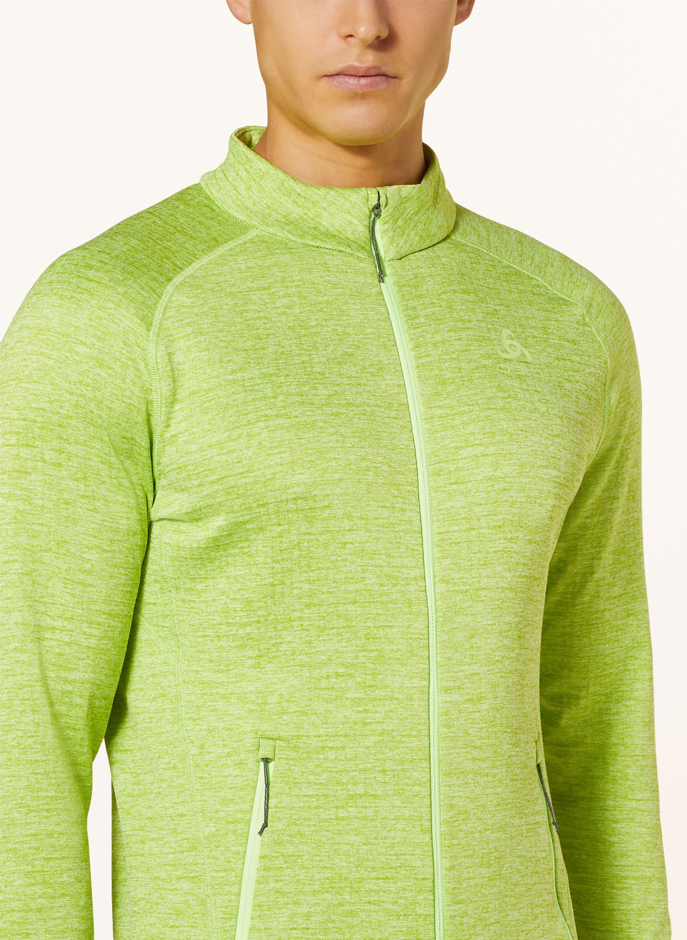 odlo Midlayer jacket TENCIA, Color: LIGHT GREEN (Image 4)