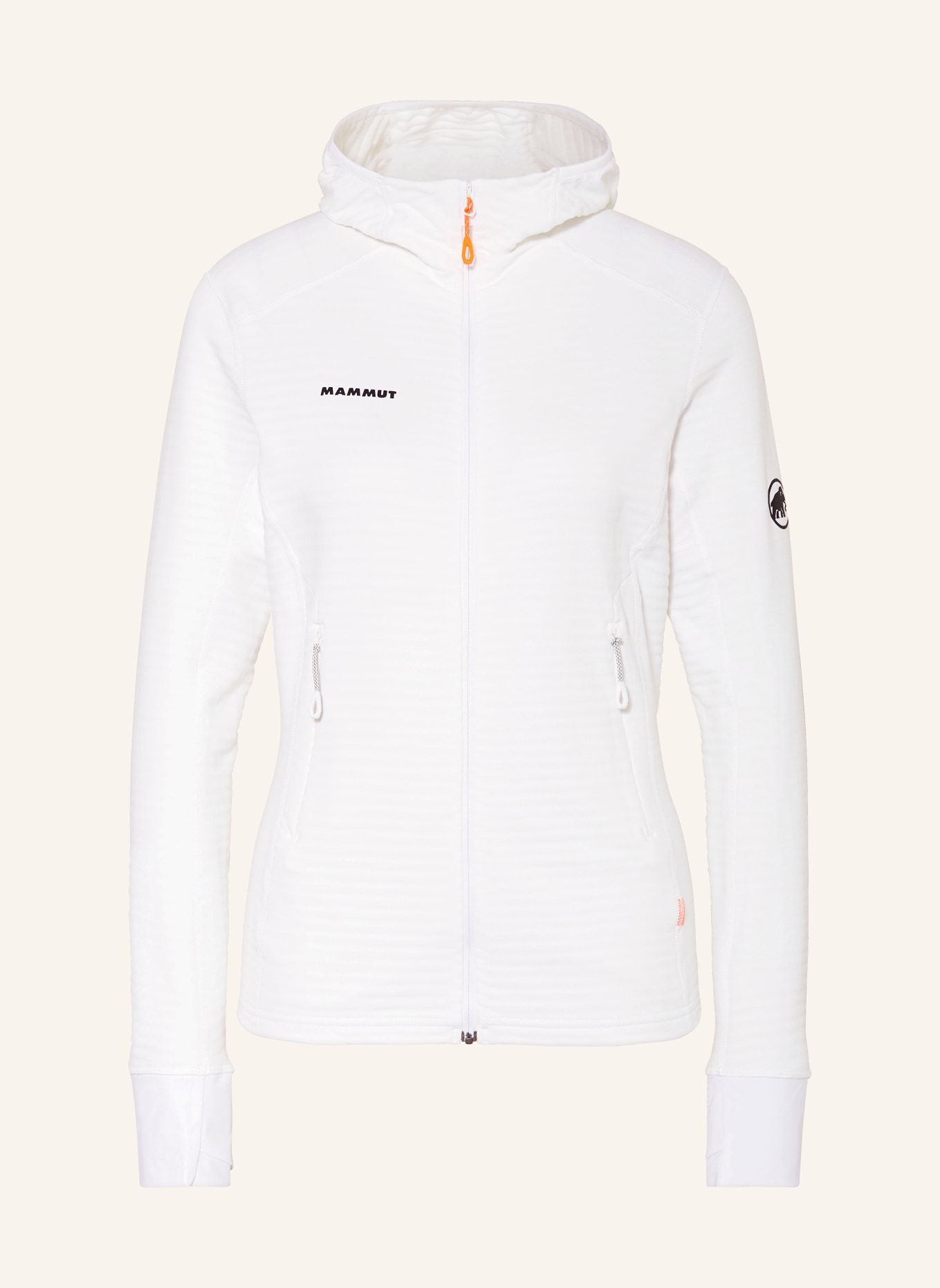 MAMMUT Mid-layer jacket TAISS LIGHT, Color: WHITE (Image 1)