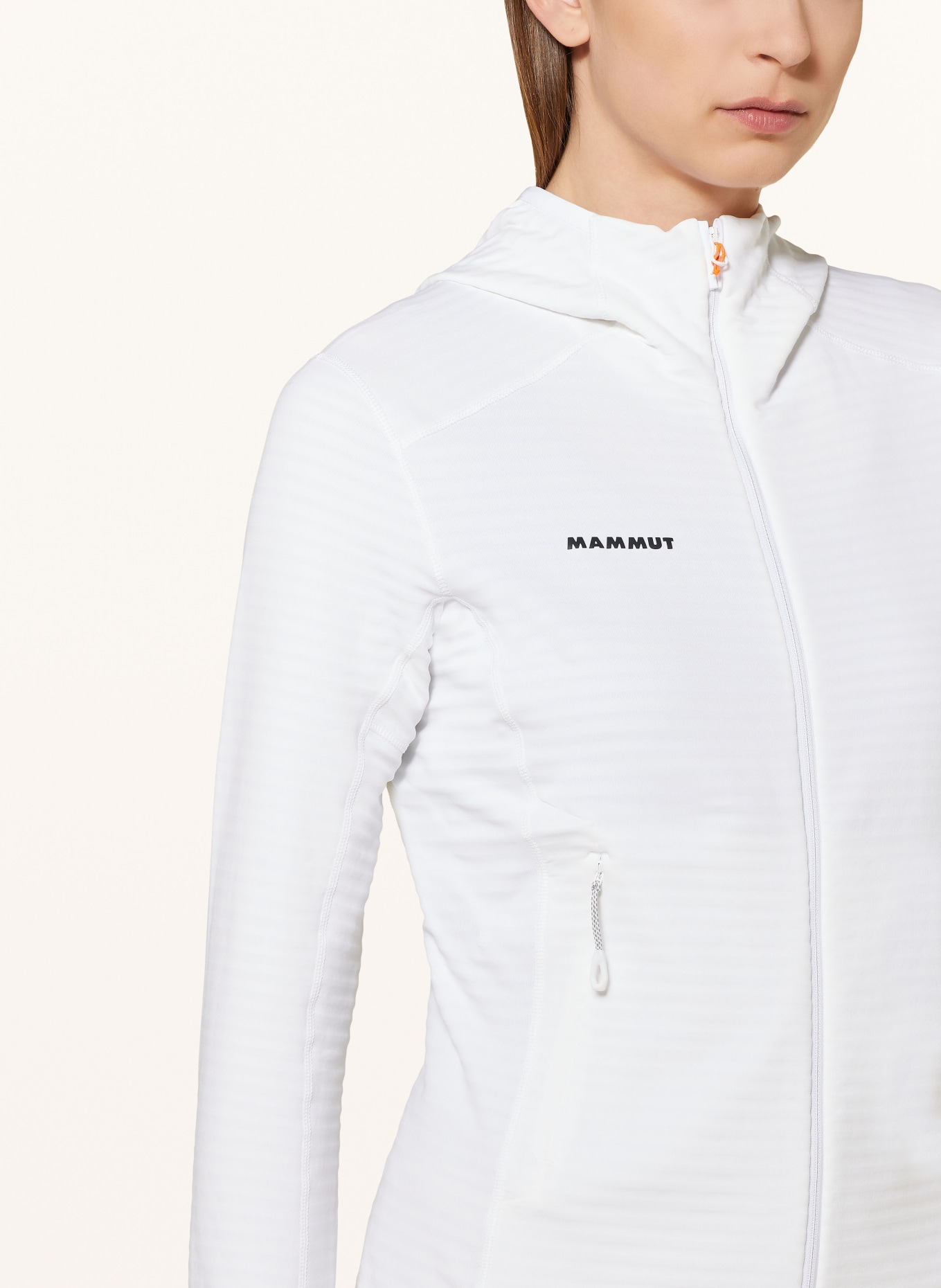 MAMMUT Mid-layer jacket TAISS LIGHT, Color: WHITE (Image 5)