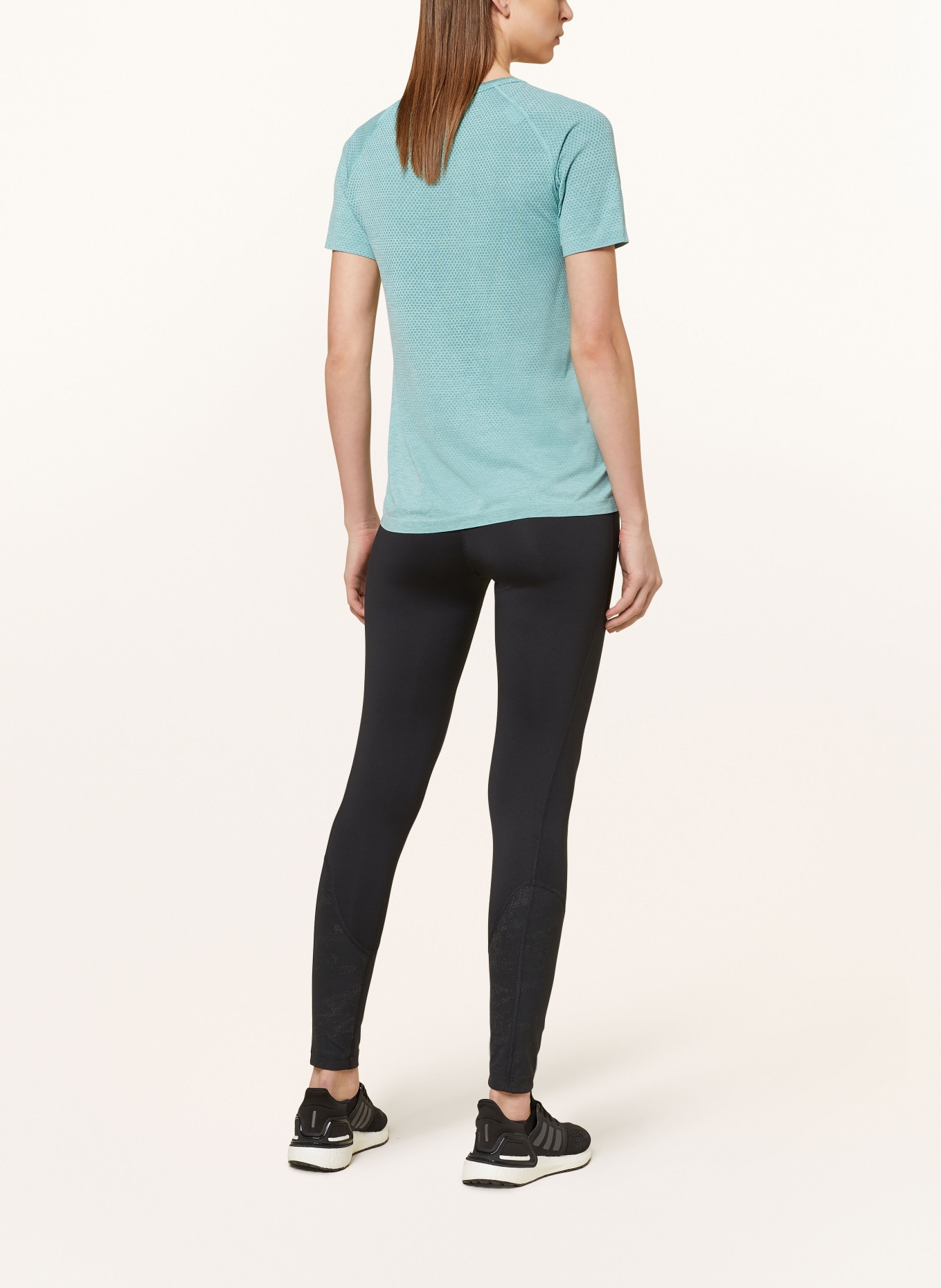 odlo Running shirt ESSENTIAL SEAMLESS, Color: TURQUOISE (Image 3)