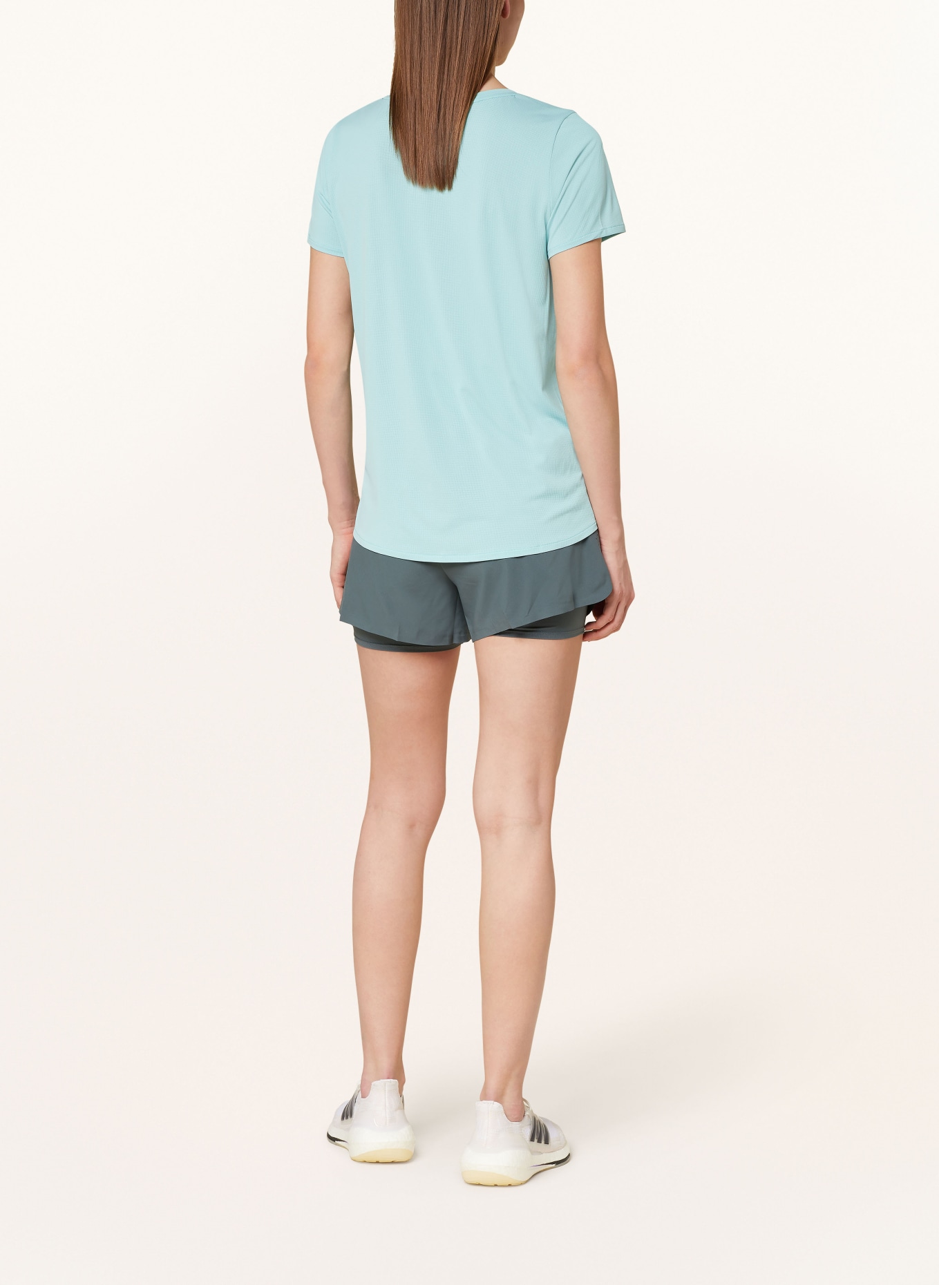odlo Running shirt ZEROWEIG CHILL-TEC, Color: TURQUOISE (Image 3)