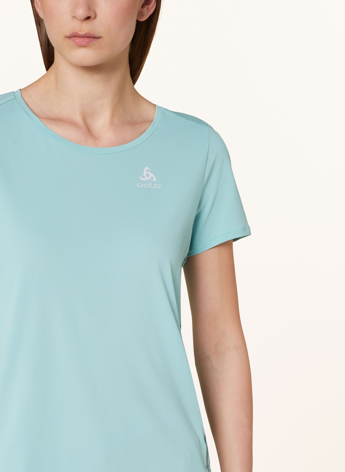 odlo Running shirt ZEROWEIG CHILL-TEC, Color: TURQUOISE (Image 4)