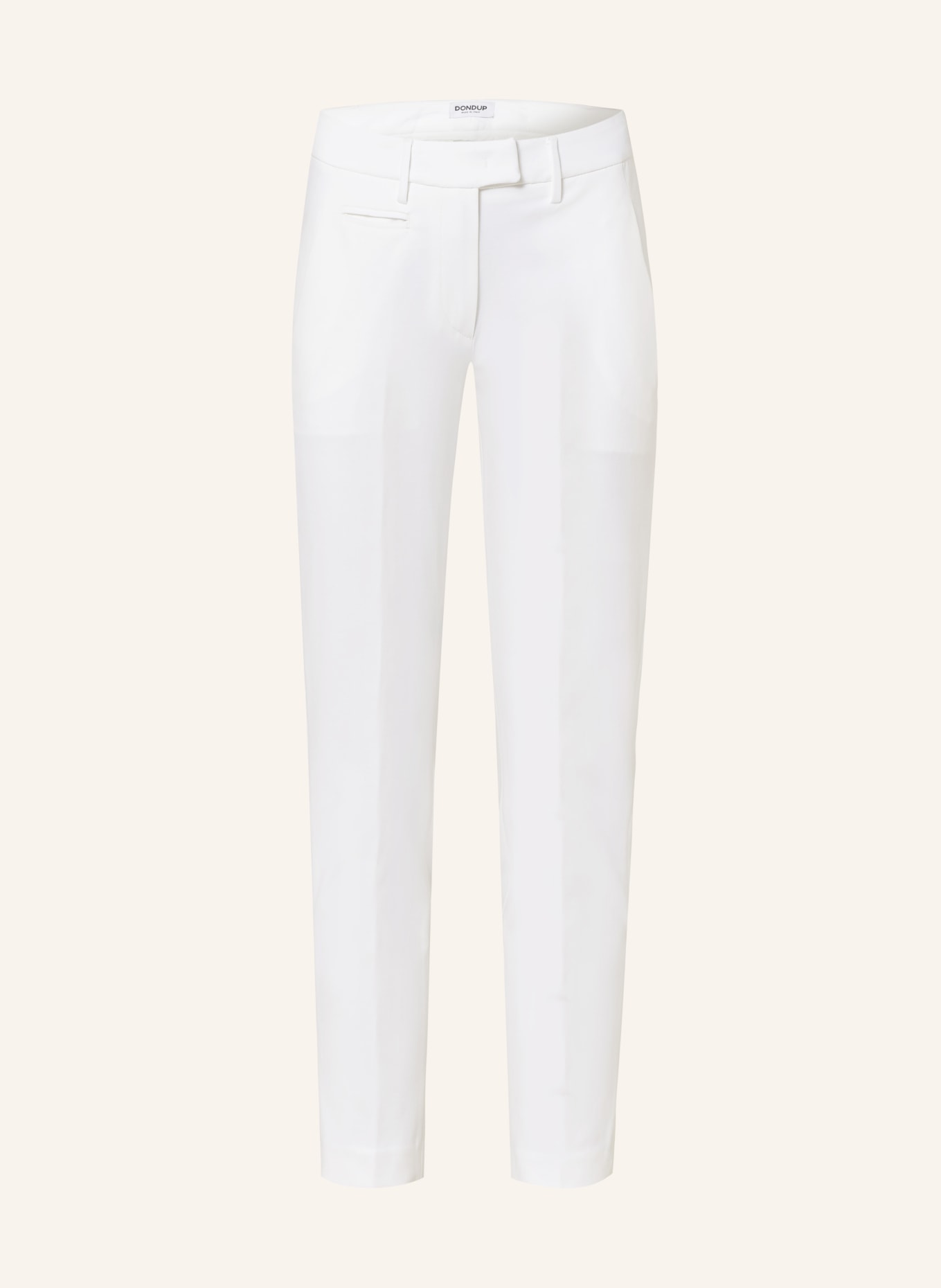 Dondup 7/8 trousers PERFECT-SLIM, Color: WHITE (Image 1)