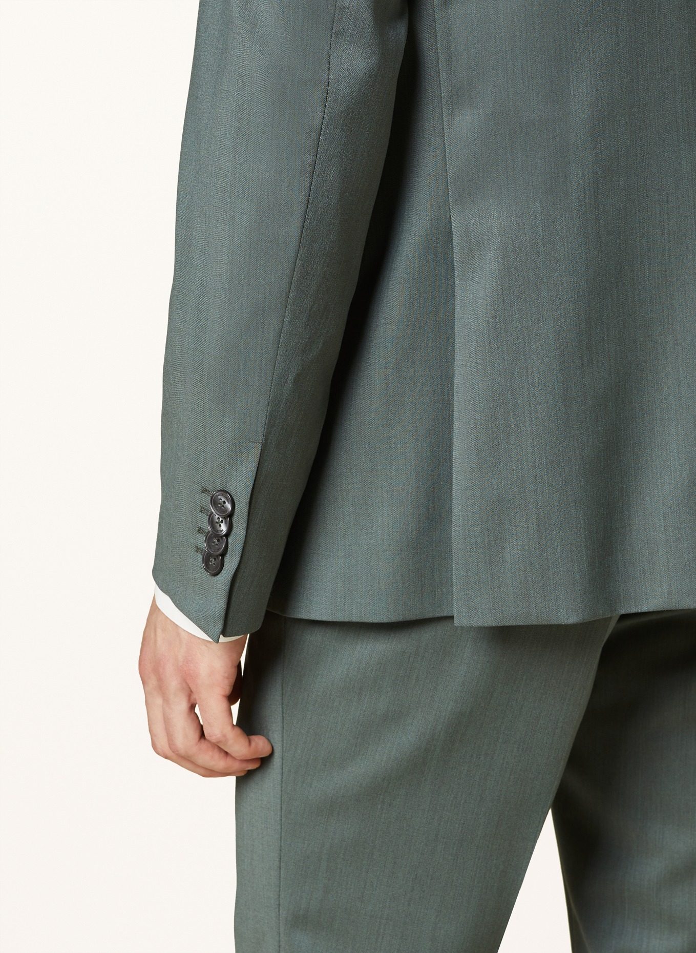 BALDESSARINI Suit jacket extra slim fit, Color: 5508 Sea Spray Melange (Image 6)